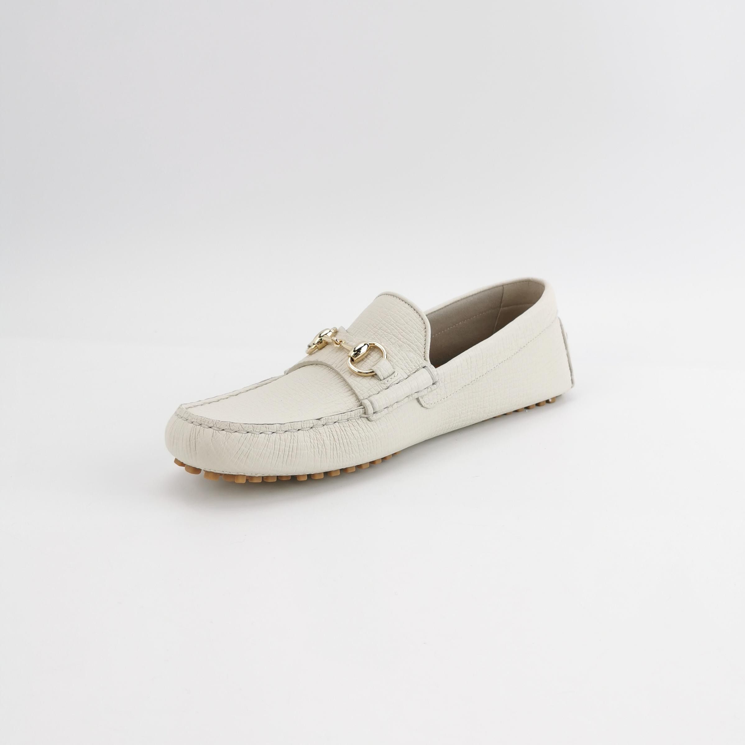 Gucci Gucci Horsebit Grained Leather Driver Shoes 42 Size US 9 / EU 42 - 3 Thumbnail