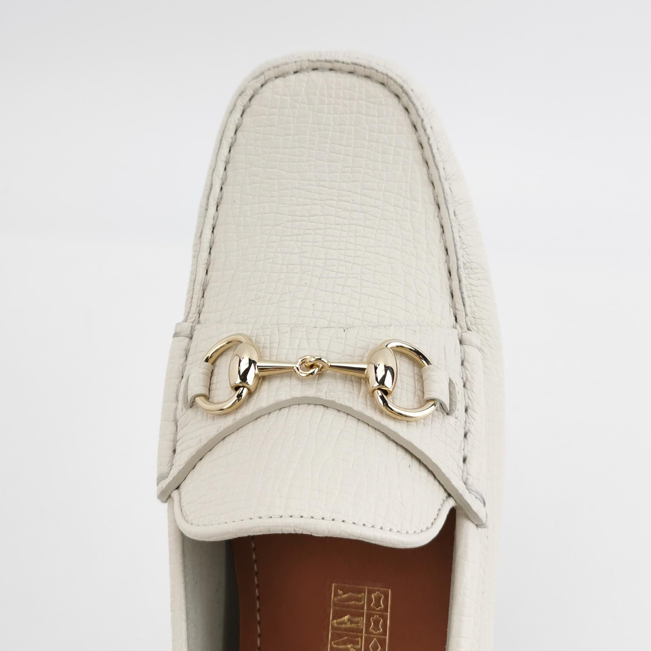 Gucci Gucci Horsebit Grained Leather Driver Shoes 42 Size US 9 / EU 42 - 7 Thumbnail