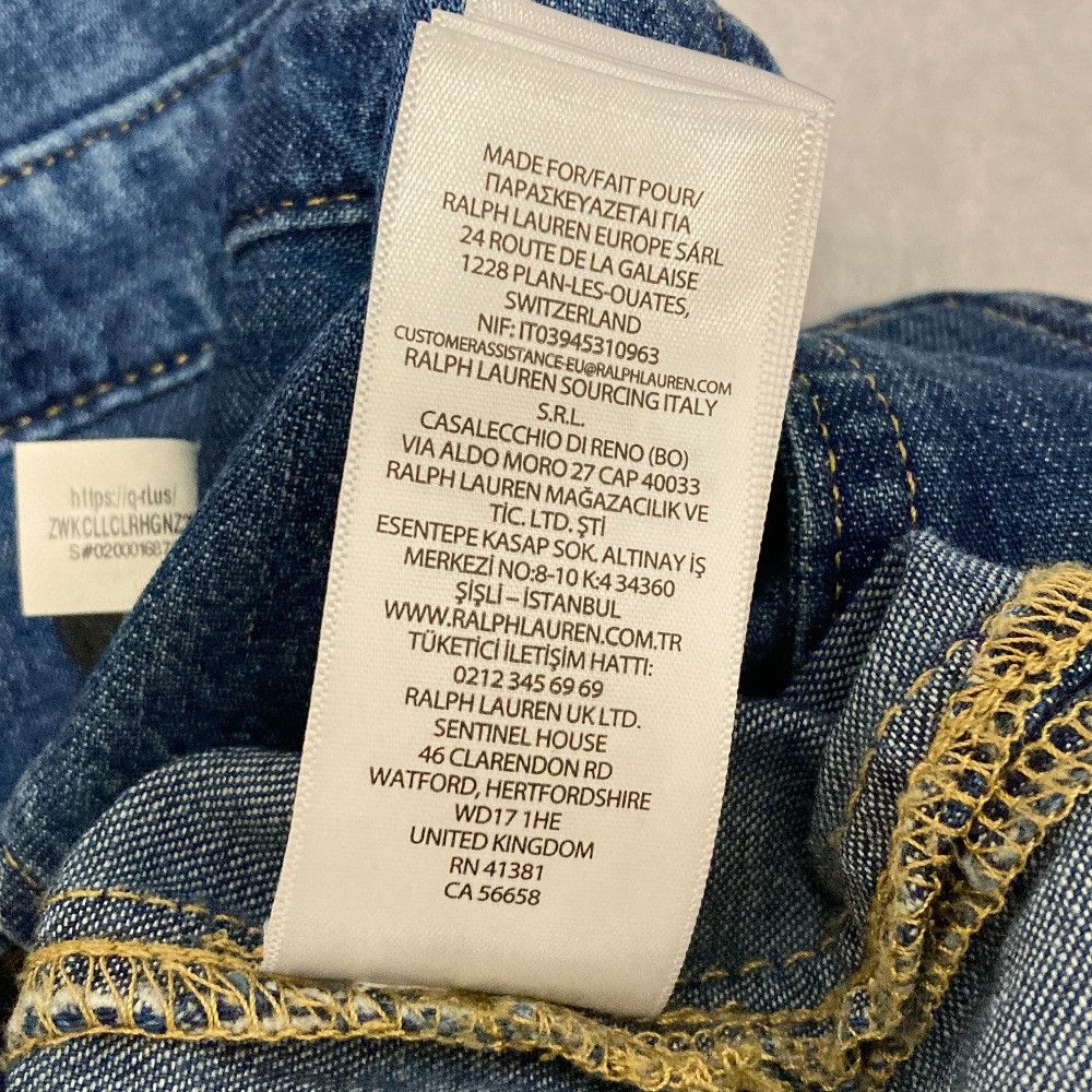 Ralph Lauren Ralph Lauren Lauren Ralph Lauren Denim Dress Textile Dresses DUTY FREE for USA Size ONE SIZE - 7 Thumbnail