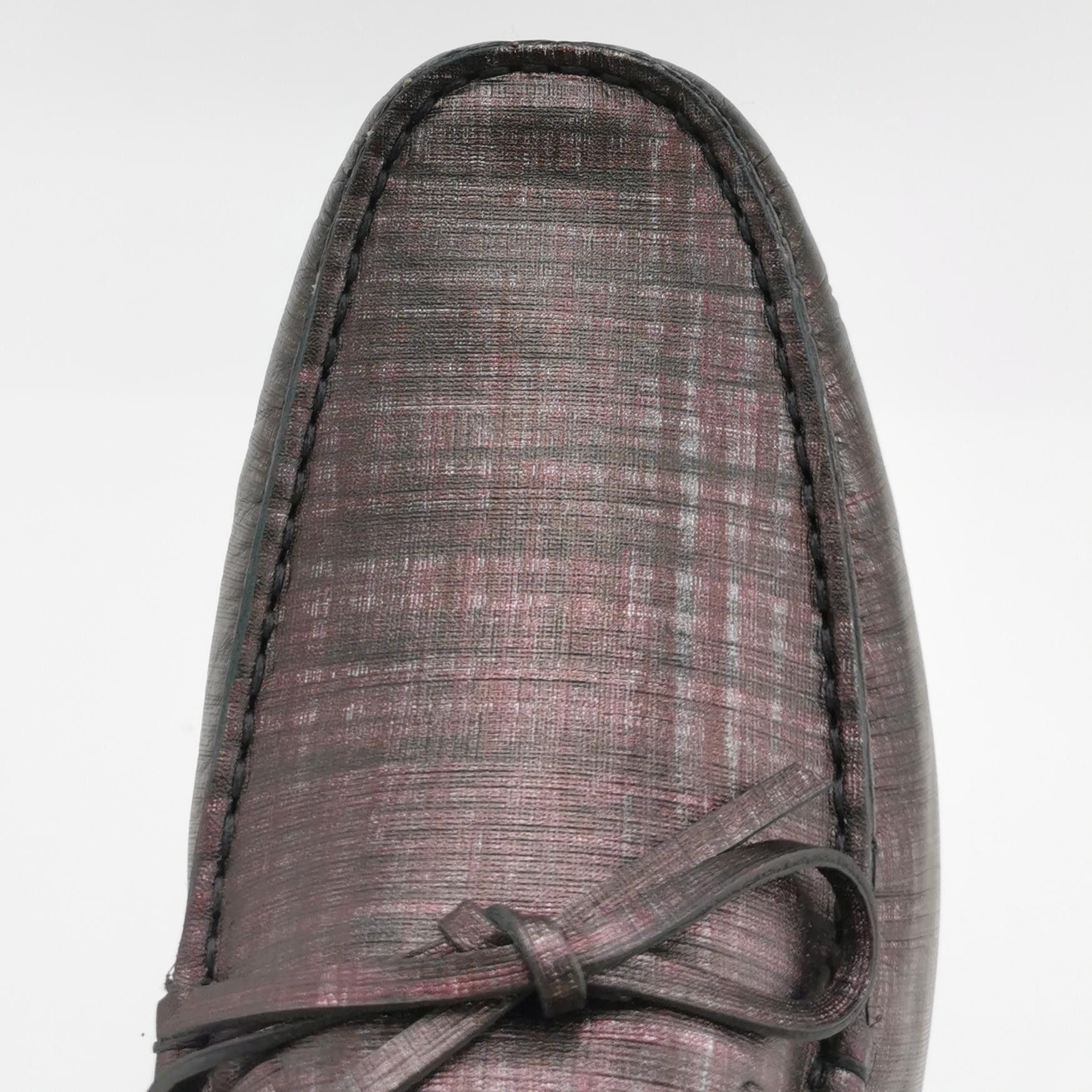 Tod's Tod's Textured Leather Gommino Driving Shoes 7.5 Size US 8 / EU 41 - 7 Thumbnail