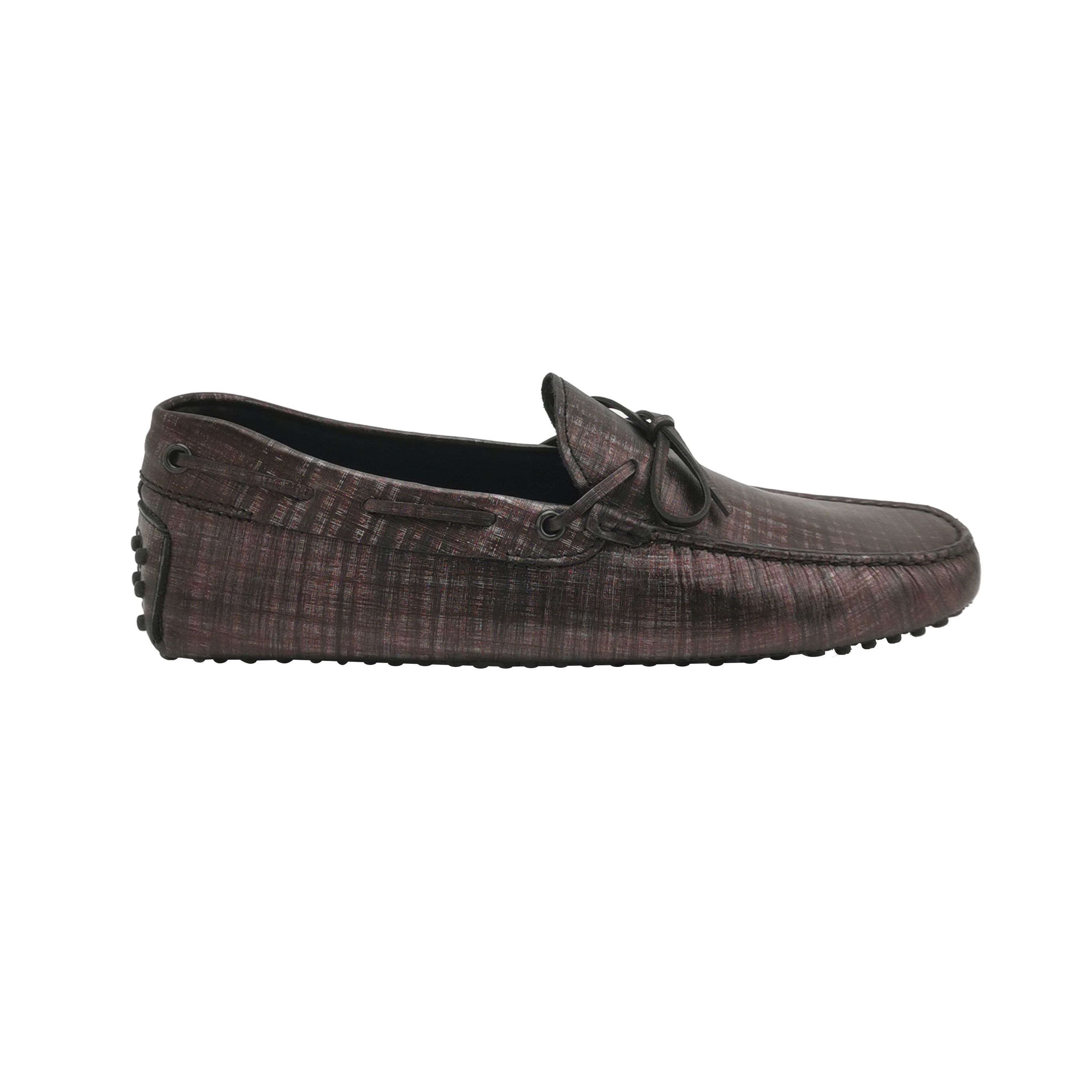 Tod's Tod's Textured Leather Gommino Driving Shoes 7.5 Size US 8 / EU 41 - 2 Thumbnail