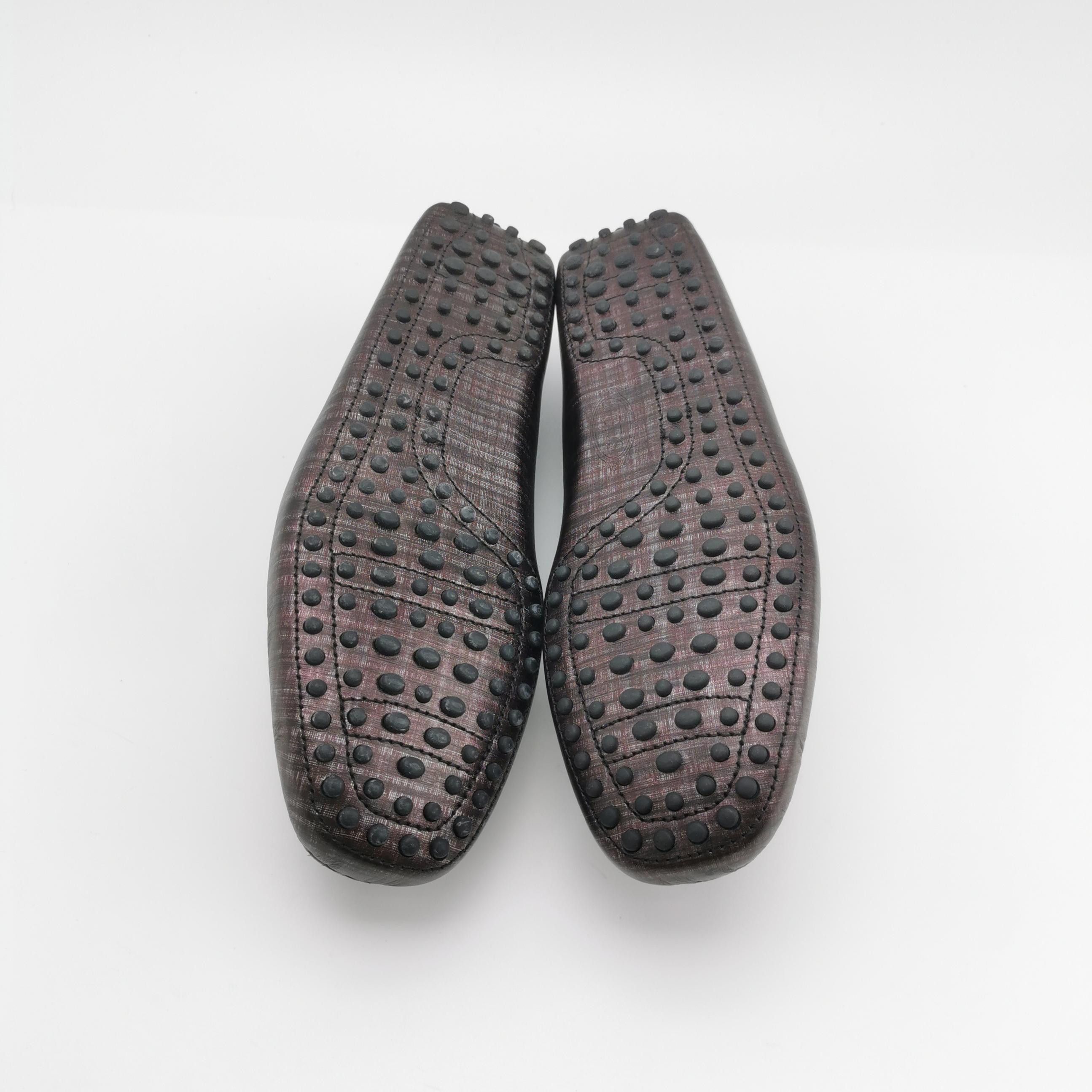 Tod's Tod's Textured Leather Gommino Driving Shoes 7.5 Size US 8 / EU 41 - 6 Thumbnail