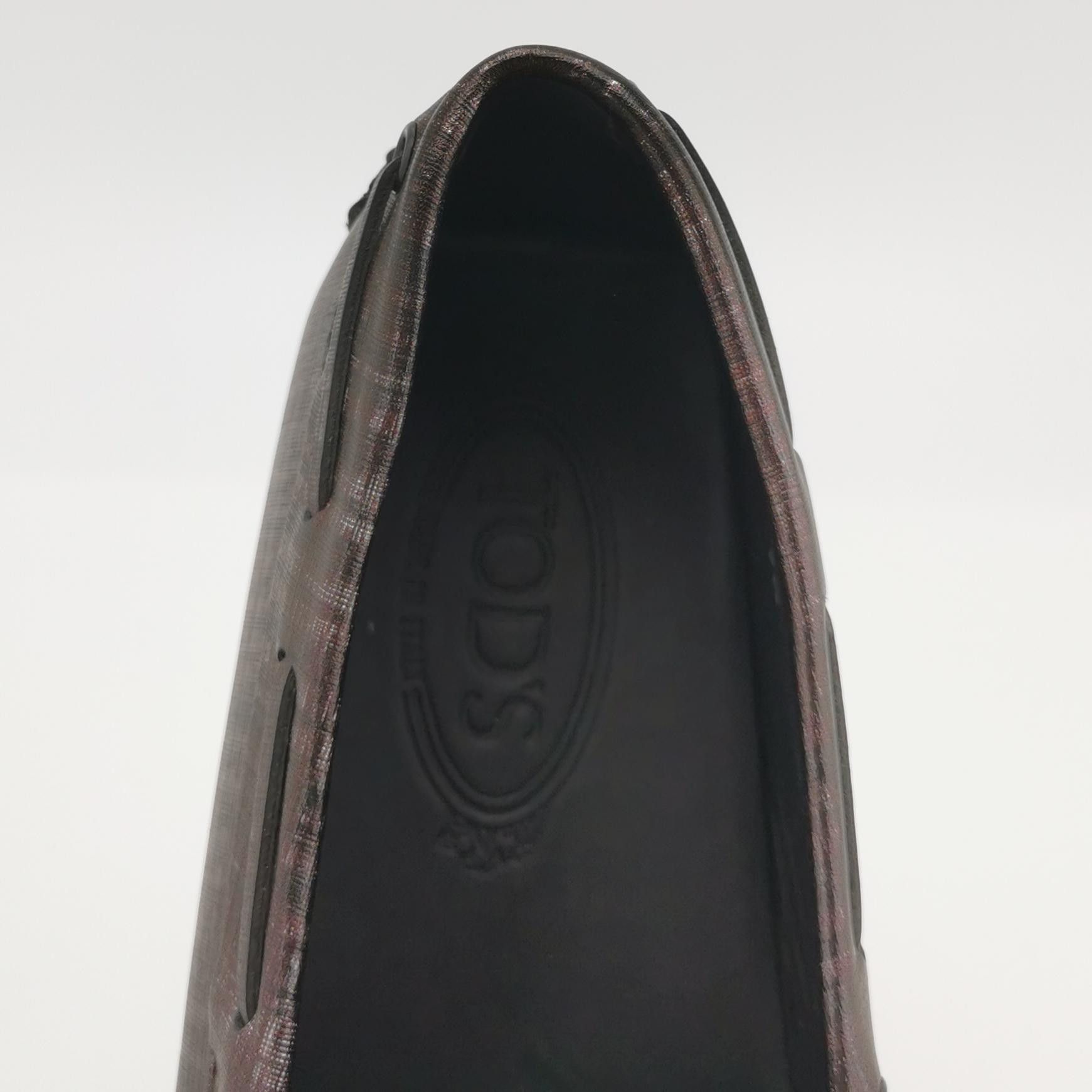 Tod's Tod's Textured Leather Gommino Driving Shoes 7.5 Size US 8 / EU 41 - 8 Thumbnail