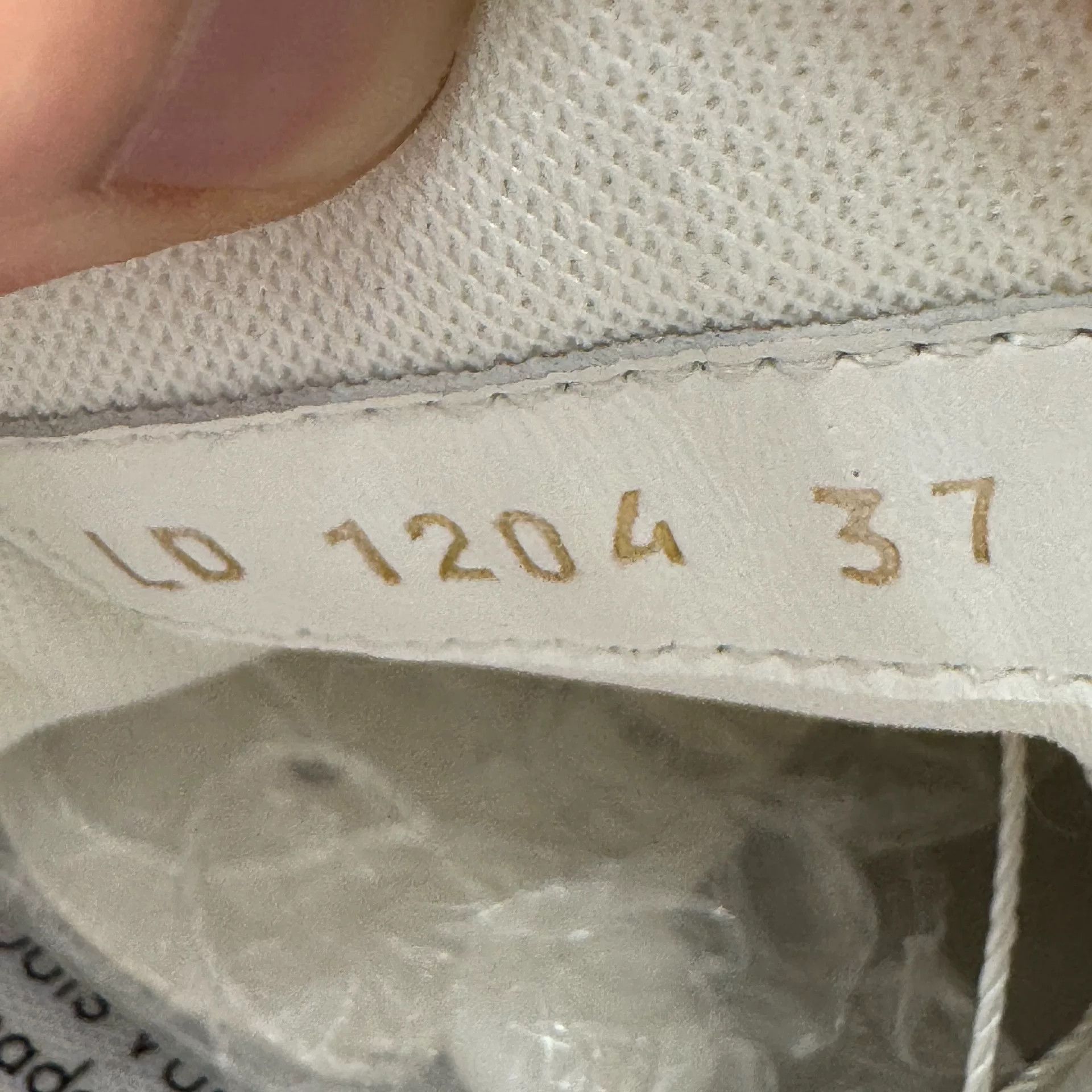 Louis Vuitton Louis Vuitton Training Denim Black Lowtop Sneakers Women Size US 7 / IT 37 - 7 Thumbnail