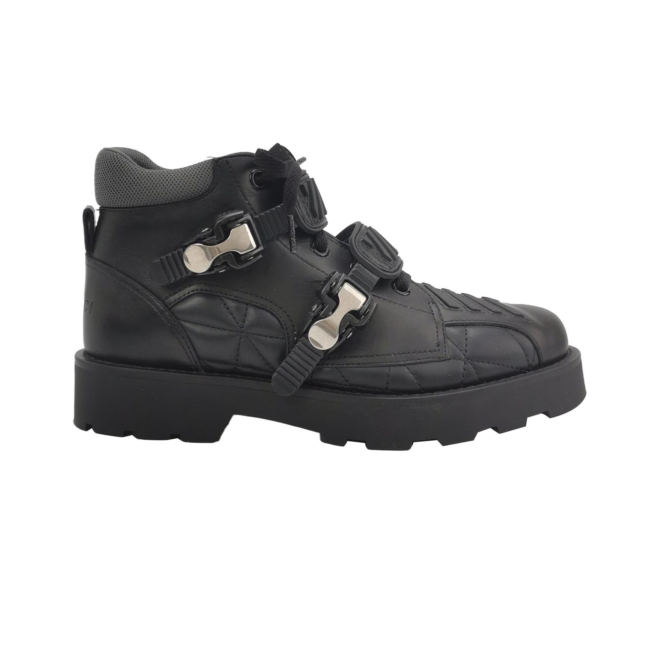 Gucci Gucci Buckle Leather Low-Top Sneakers 39 Size US 6 / EU 39 - 2 Thumbnail