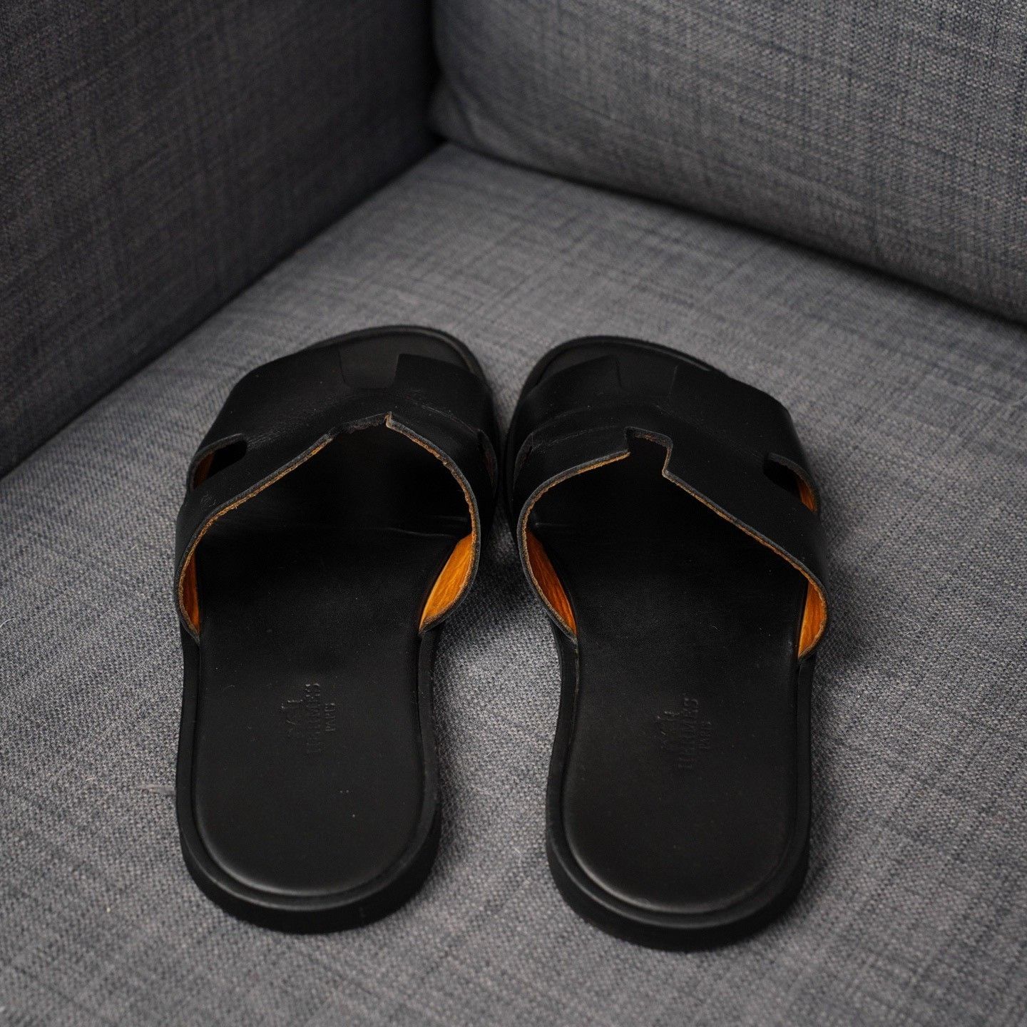 Hermes Hermes Black Sandals 9 Men Size US 9 / EU 42 - 6 Thumbnail