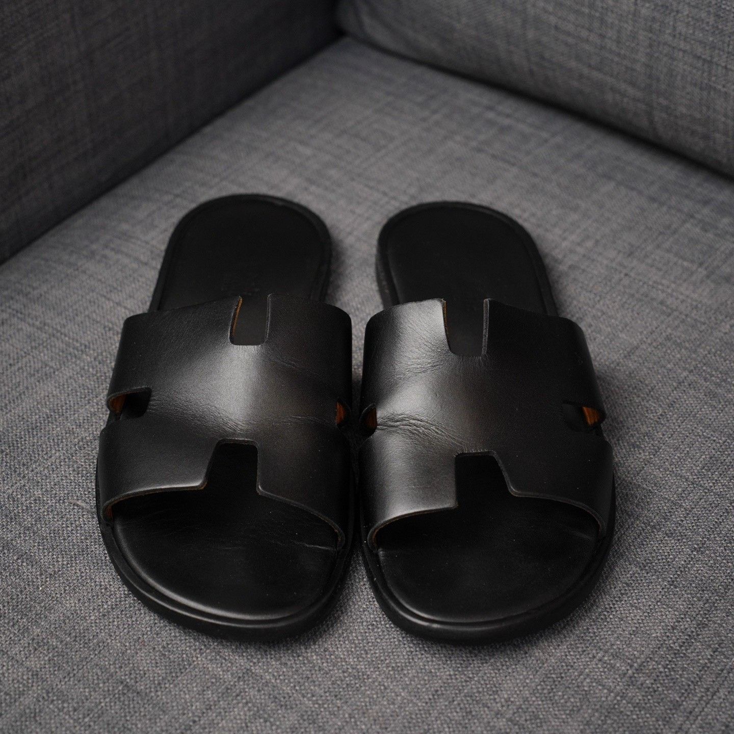 Hermes Hermes Black Sandals 9 Men Size US 9 / EU 42 - 4 Thumbnail