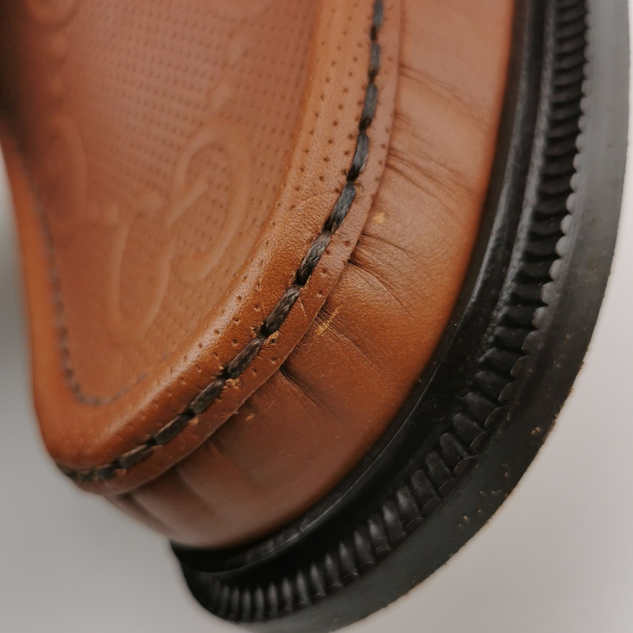 Gucci Gucci GG Embossed Horsebit Loafers Size 8 Size US 9 / EU 42 - 9 Thumbnail