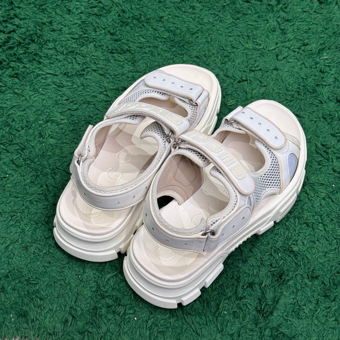 Gucci Gucci White Sandals 10 Men Size US 10 / EU 43 - 6 Thumbnail