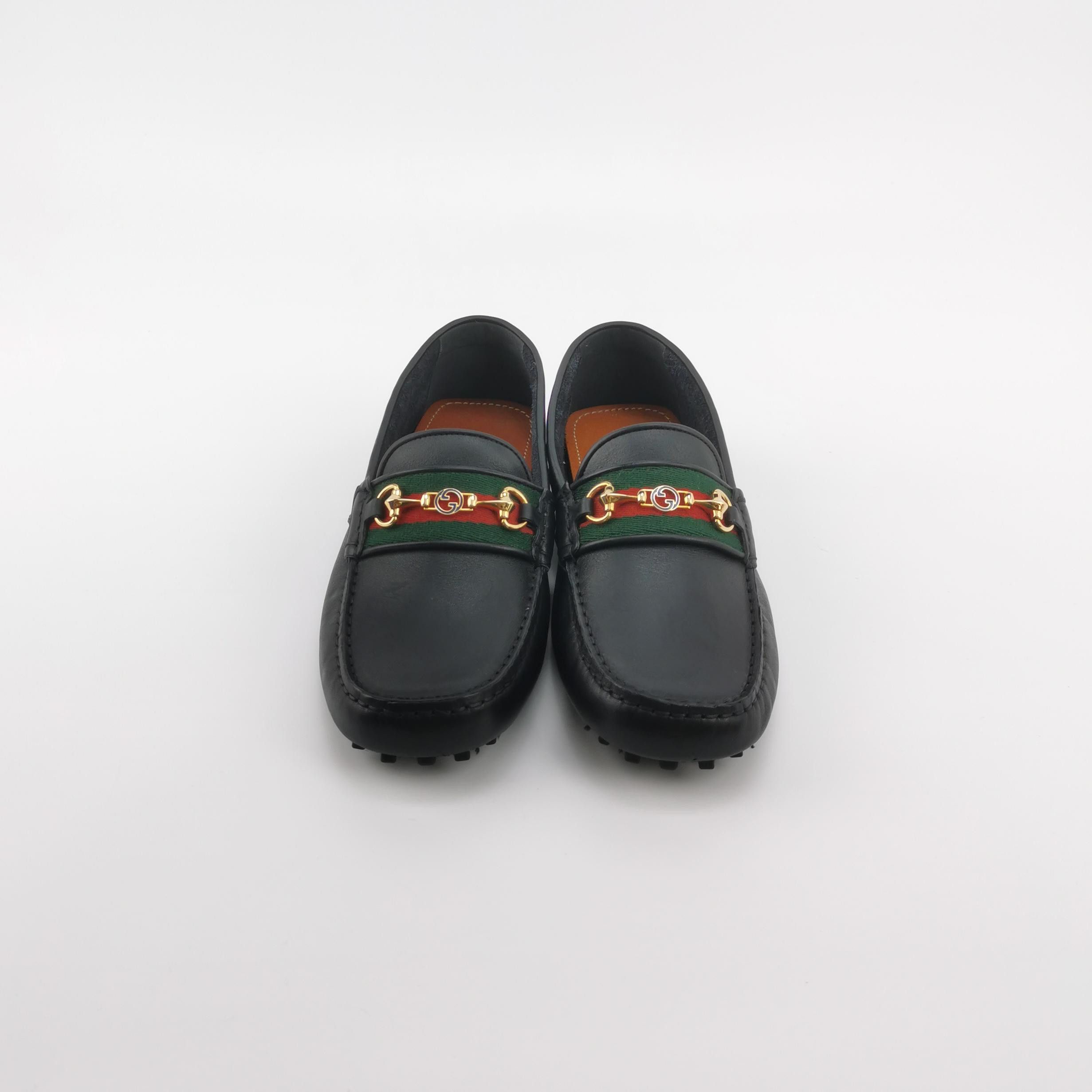 Gucci Gucci Web Interlocking G Loafers 38.5 Size US 8.5 / IT 38.5 - 4 Thumbnail
