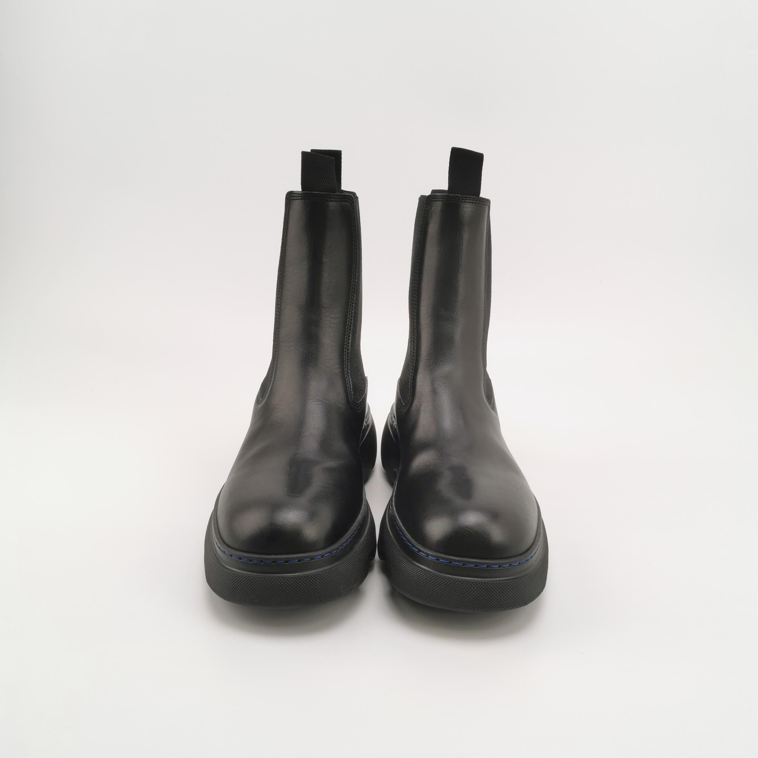 Burberry Burberry Creeper Leather Platform Boots 40 Size US 7 / EU 40 - 4 Thumbnail