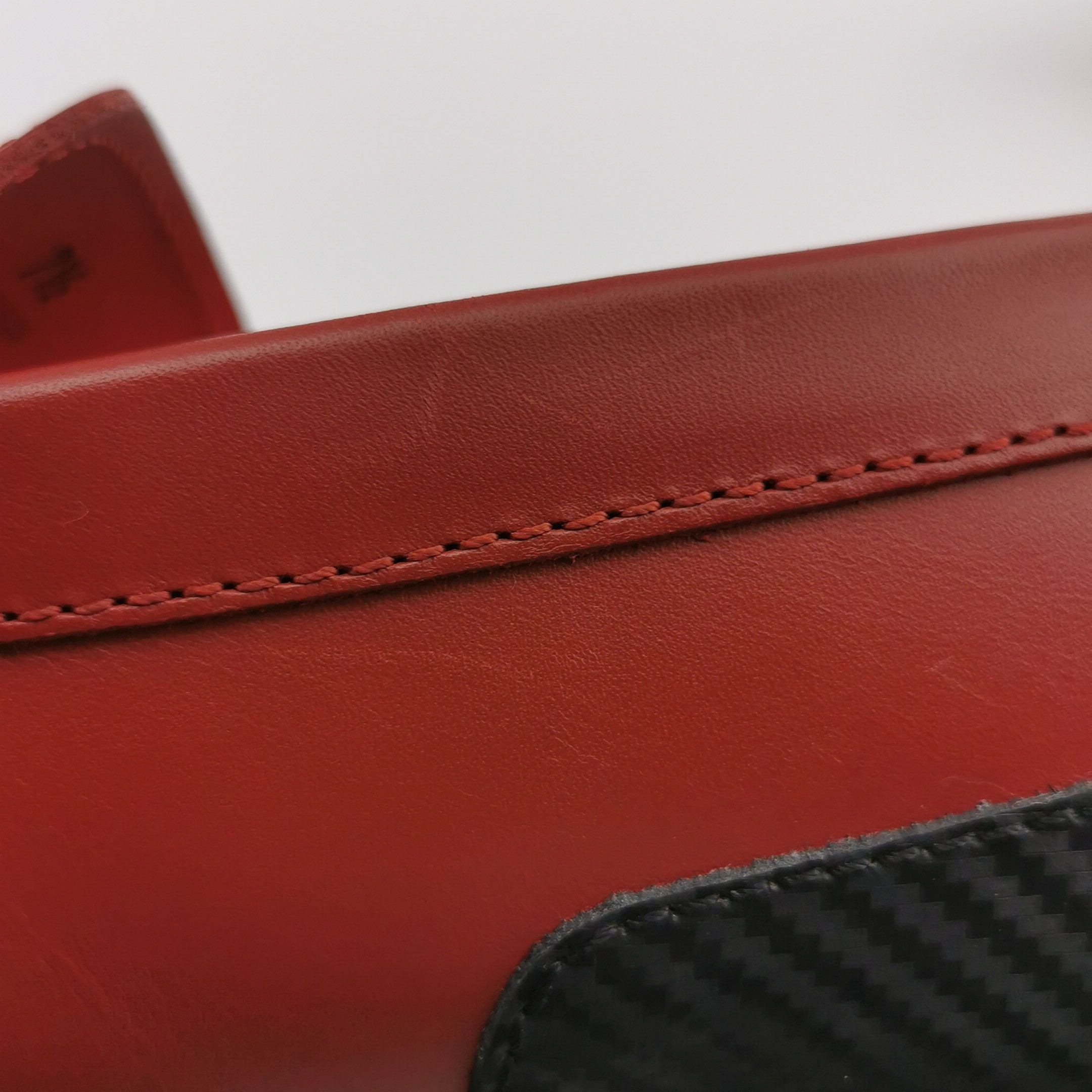 Tod's Tod's x Ferrari Red Leather Loafers UK 7.5 Size US 8 / EU 41 - 10 Thumbnail