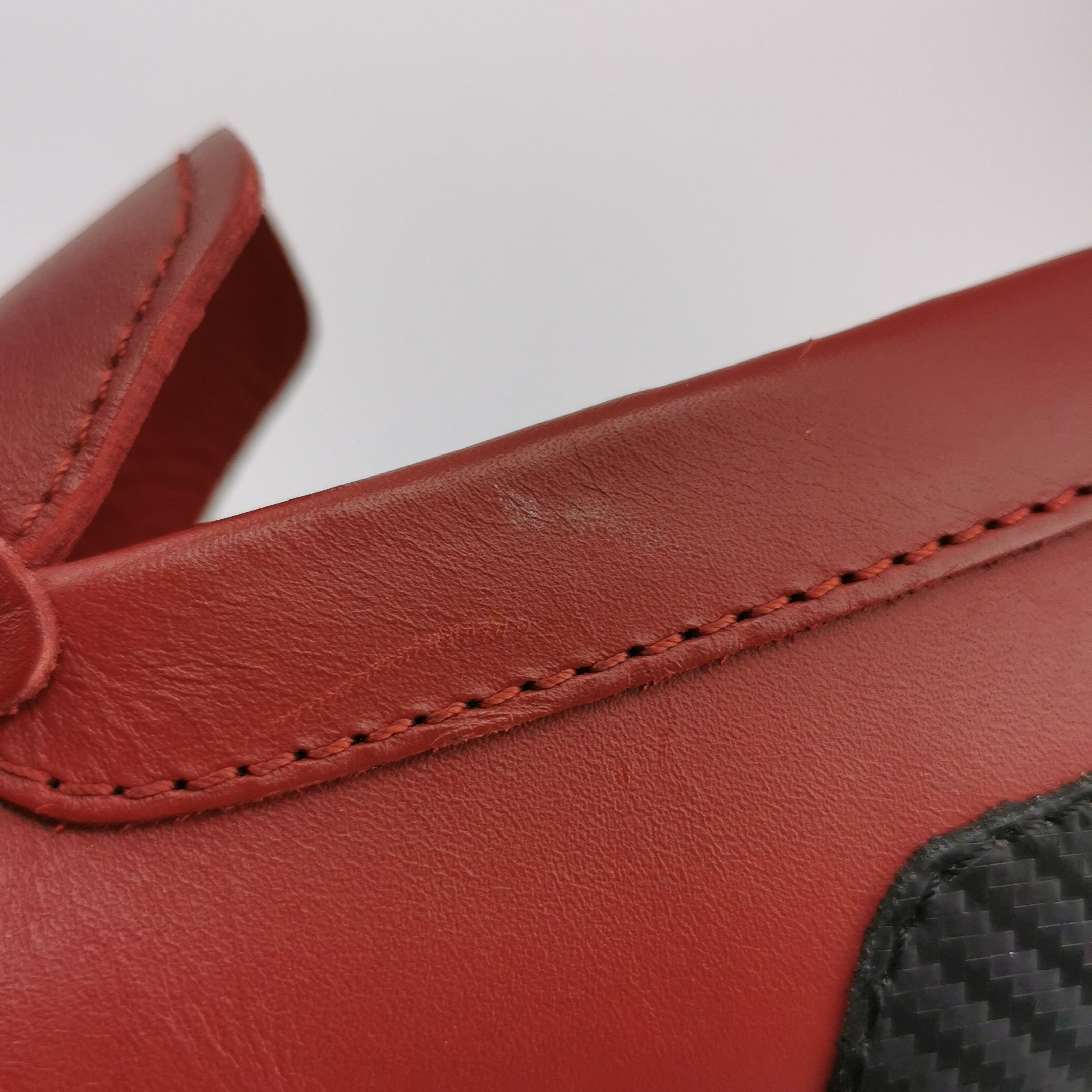 Tod's Tod's x Ferrari Red Leather Loafers UK 7.5 Size US 8 / EU 41 - 9 Thumbnail