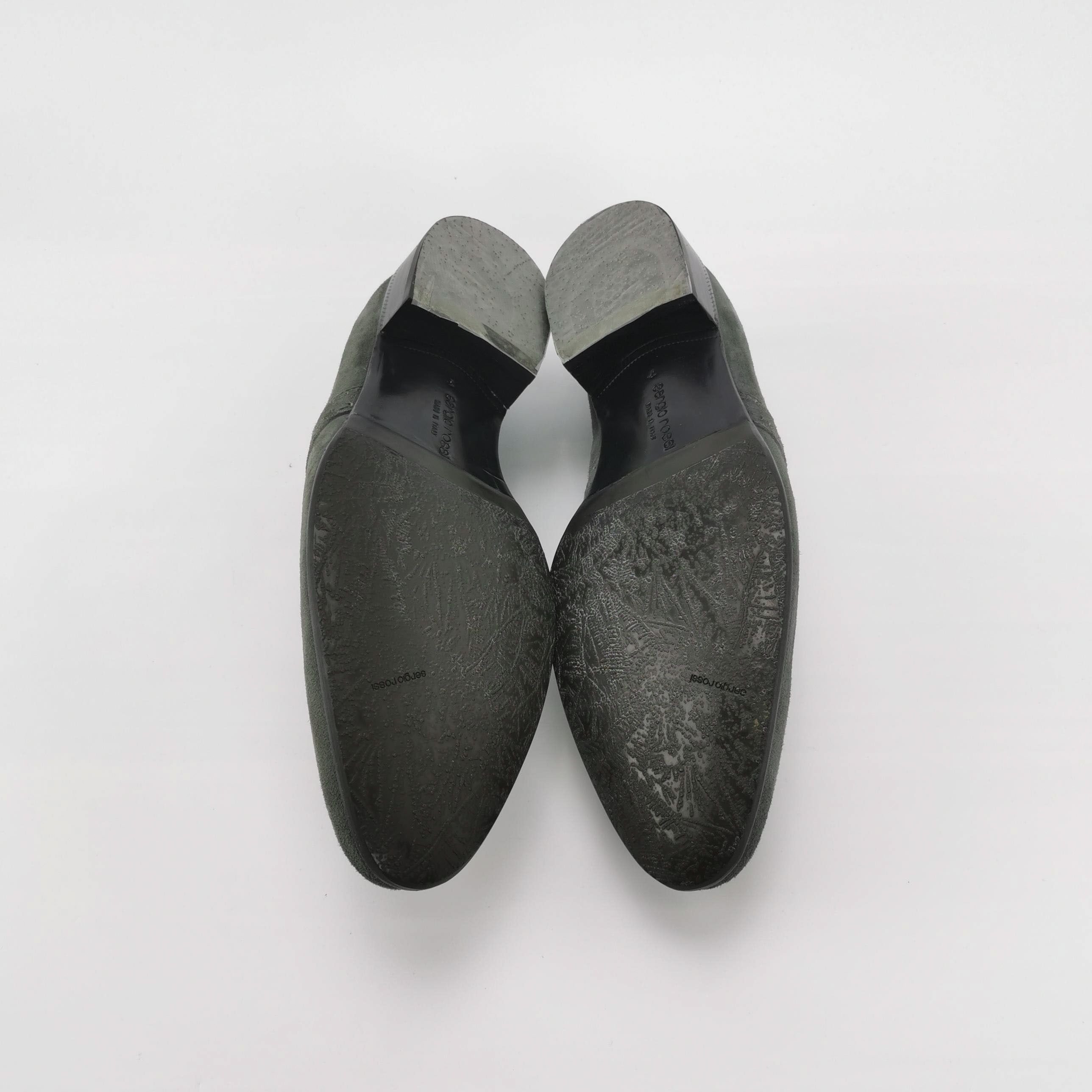 Sergio Rossi Sergio Rossi Suede Buckle Loafers EU 40 Size US 7 / EU 40 - 6 Thumbnail