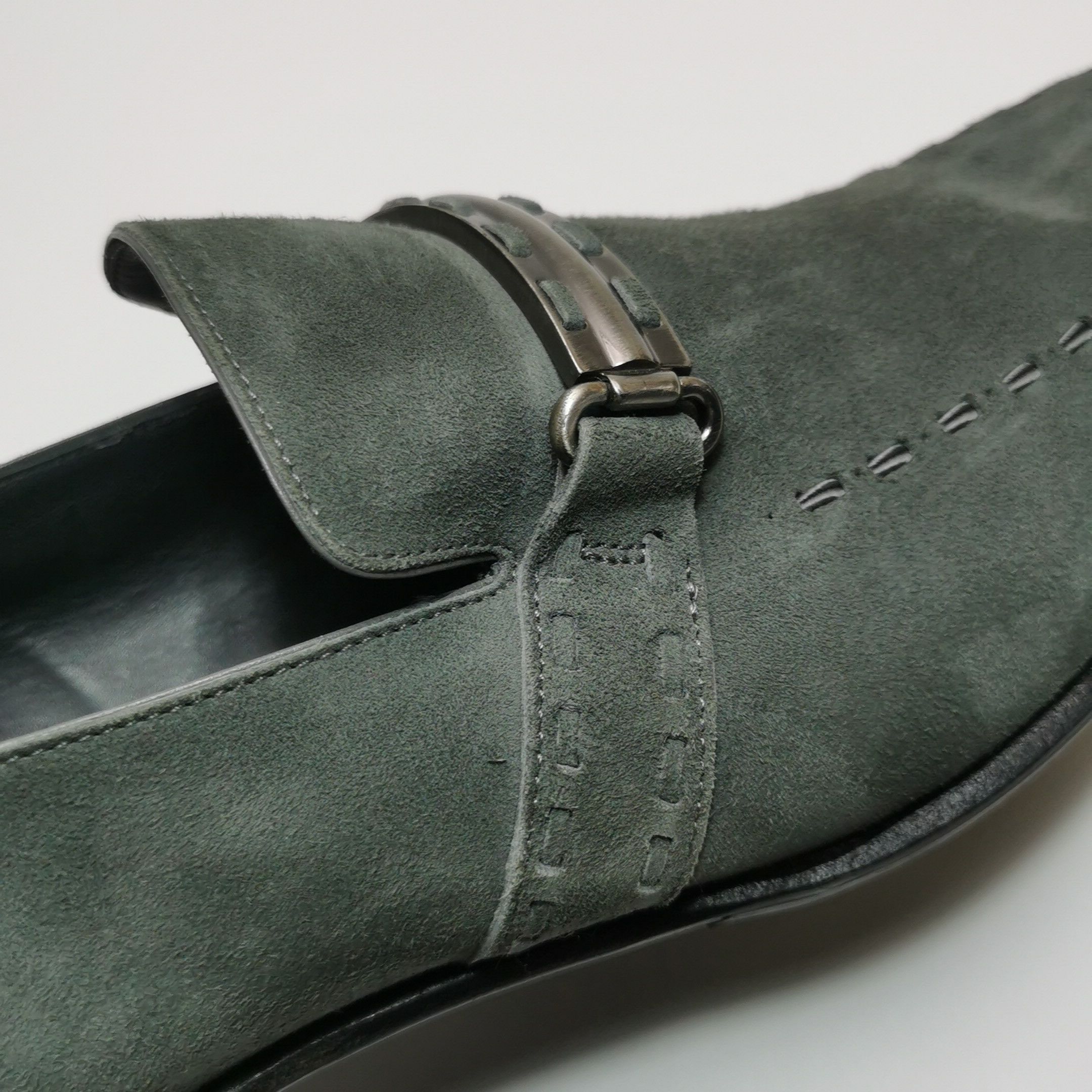 Sergio Rossi Sergio Rossi Suede Buckle Loafers EU 40 Size US 7 / EU 40 - 12 Thumbnail