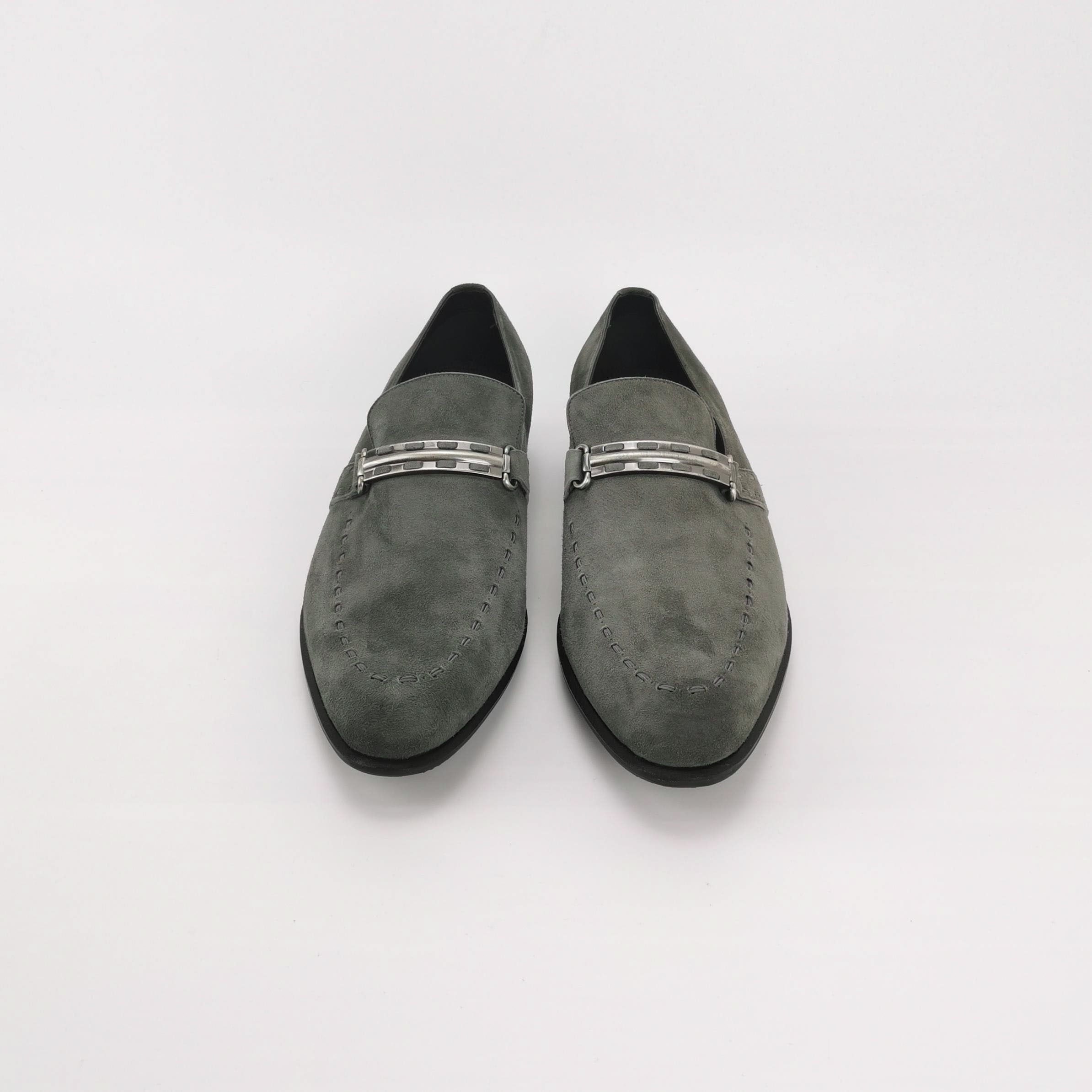 Sergio Rossi Sergio Rossi Suede Buckle Loafers EU 40 Size US 7 / EU 40 - 4 Thumbnail
