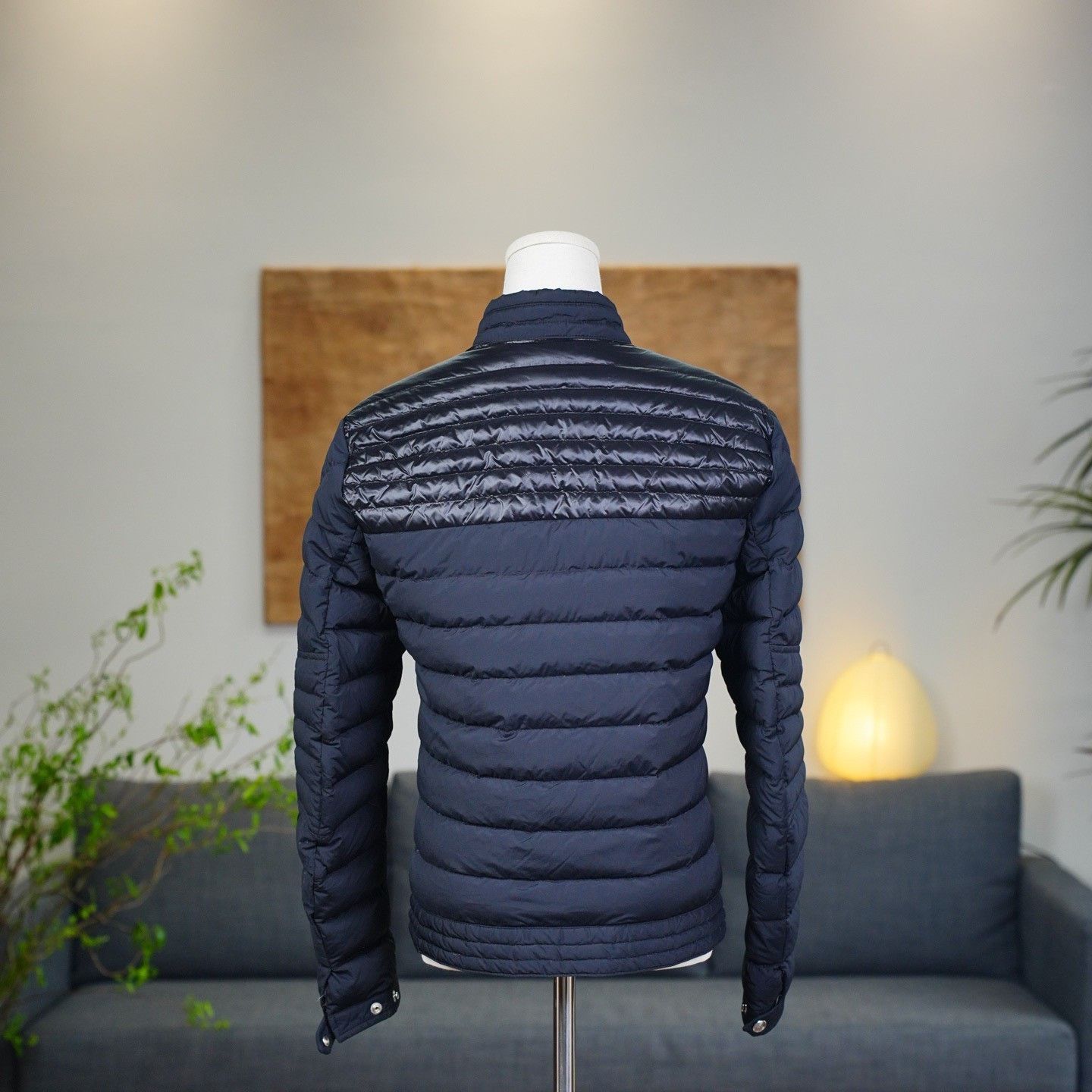 Moncler Moncler Blue Heavy Coat s Men Size US S / EU 44-46 / 1 - 2 Thumbnail