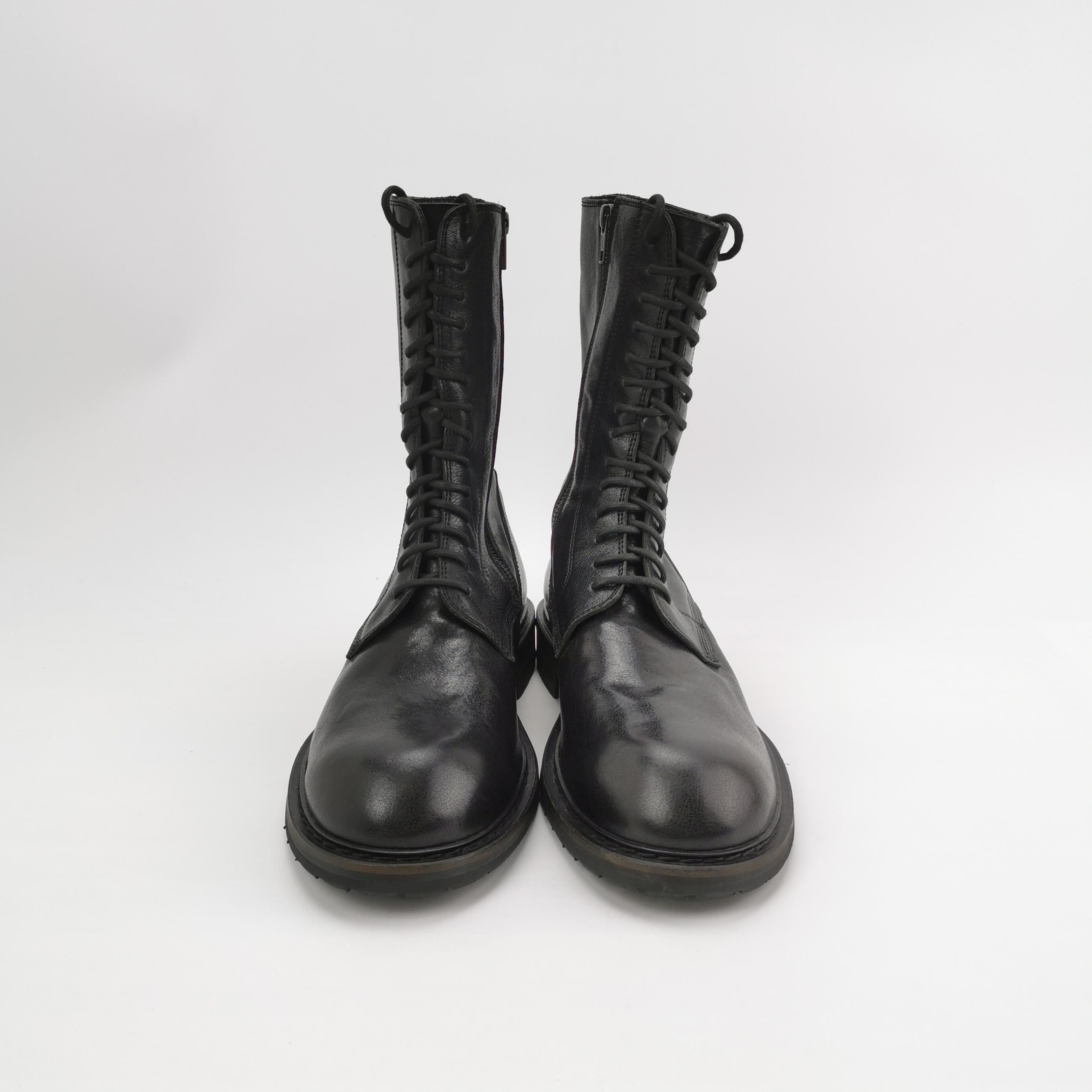 Ann Demeulemeester Ann Demeulemeester Lace-Up Leather Boots EU 44 Size US 11 / EU 44 - 4 Thumbnail
