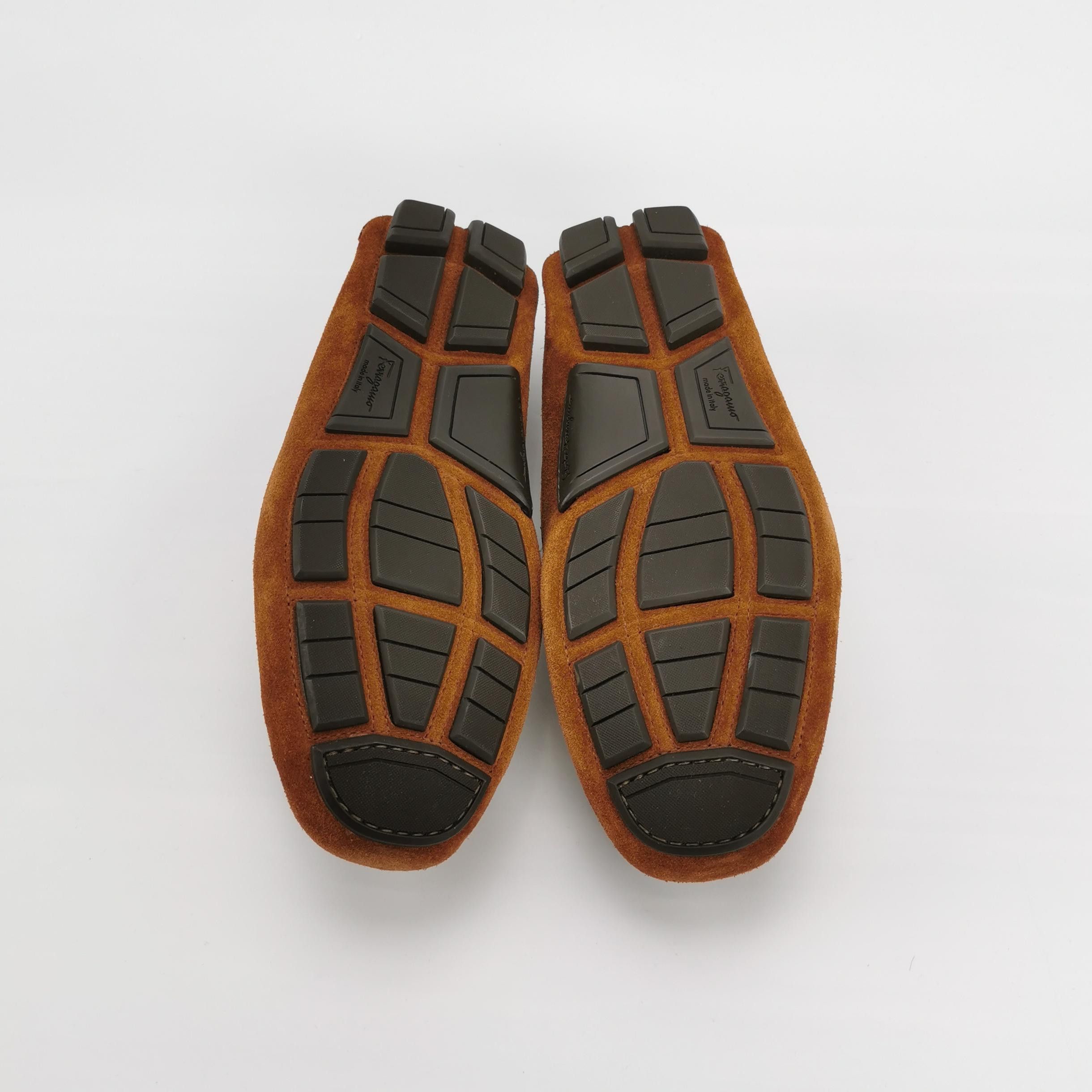 Salvatore Ferragamo Salvatore Ferragamo Suede Gancini Bit Drivers 41 Size US 8 / EU 41 - 6 Thumbnail