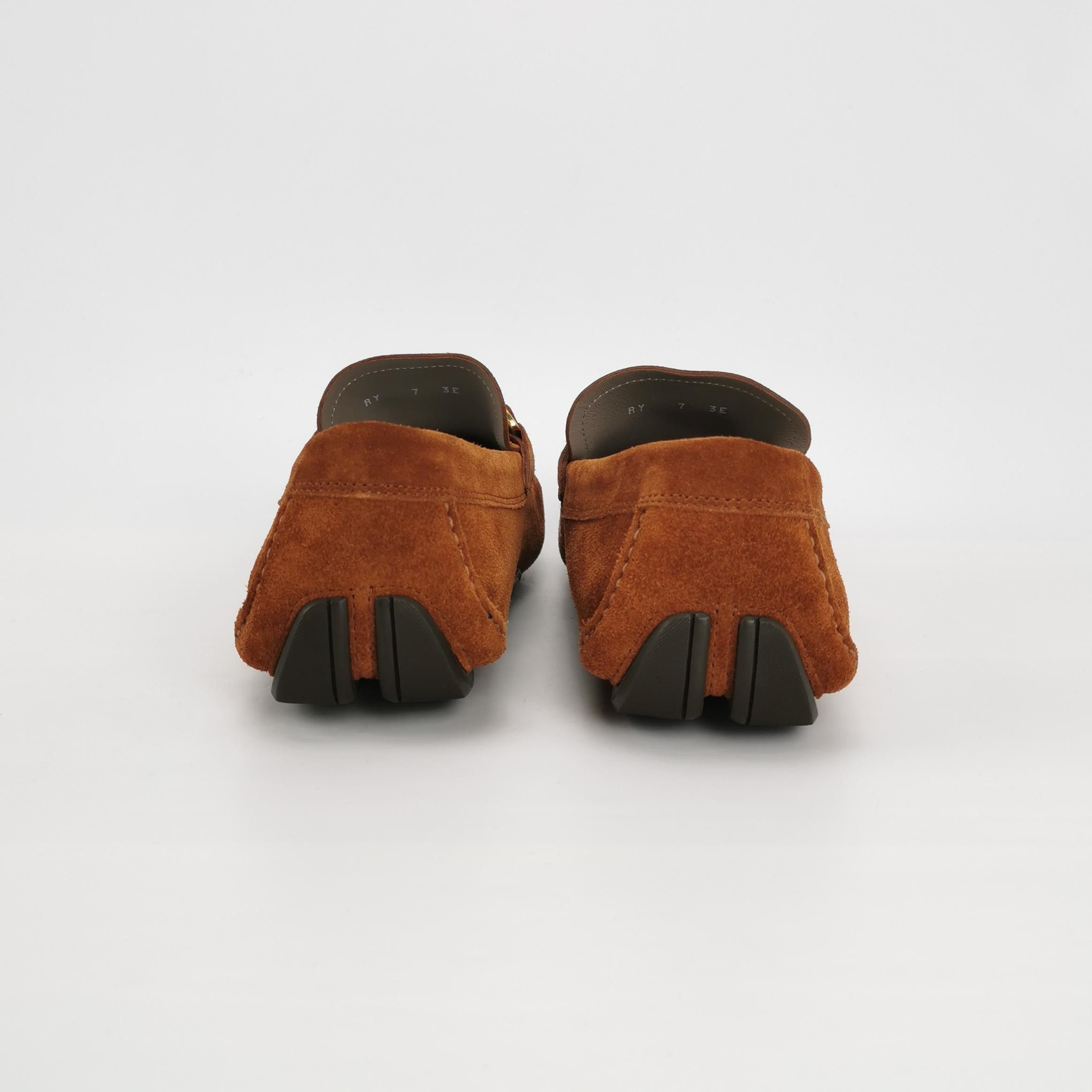 Salvatore Ferragamo Salvatore Ferragamo Suede Gancini Bit Drivers 41 Size US 8 / EU 41 - 5 Thumbnail