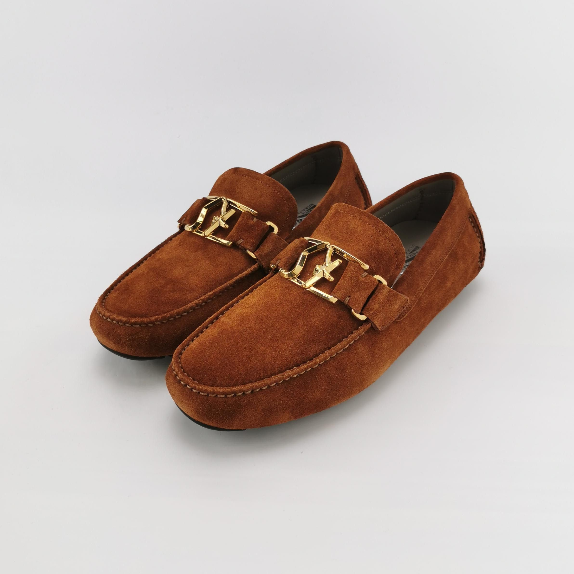 Salvatore Ferragamo Salvatore Ferragamo Suede Gancini Bit Drivers 41 Size US 8 / EU 41 - 3 Thumbnail