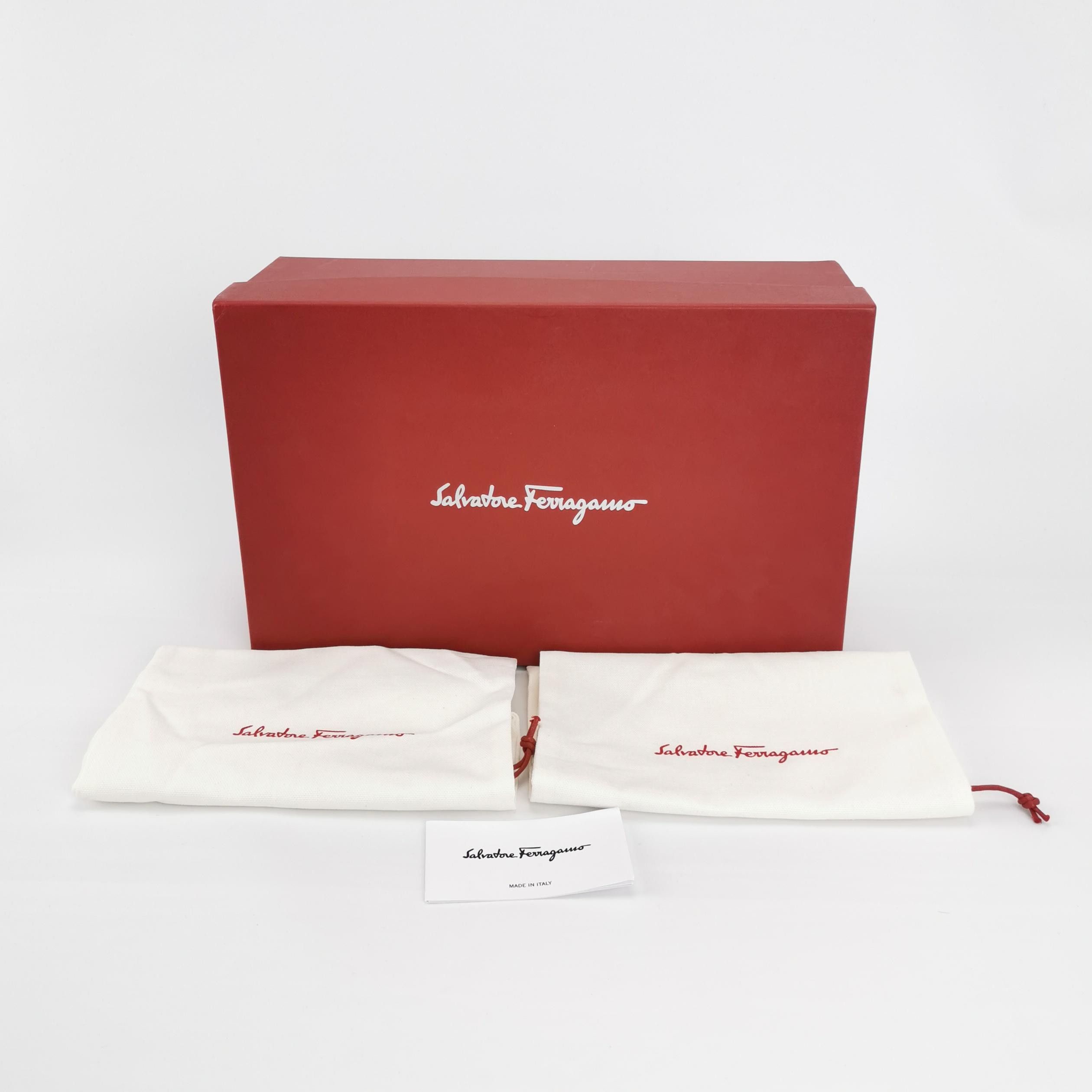 Salvatore Ferragamo Salvatore Ferragamo Suede Gancini Bit Drivers 41 Size US 8 / EU 41 - 7 Thumbnail
