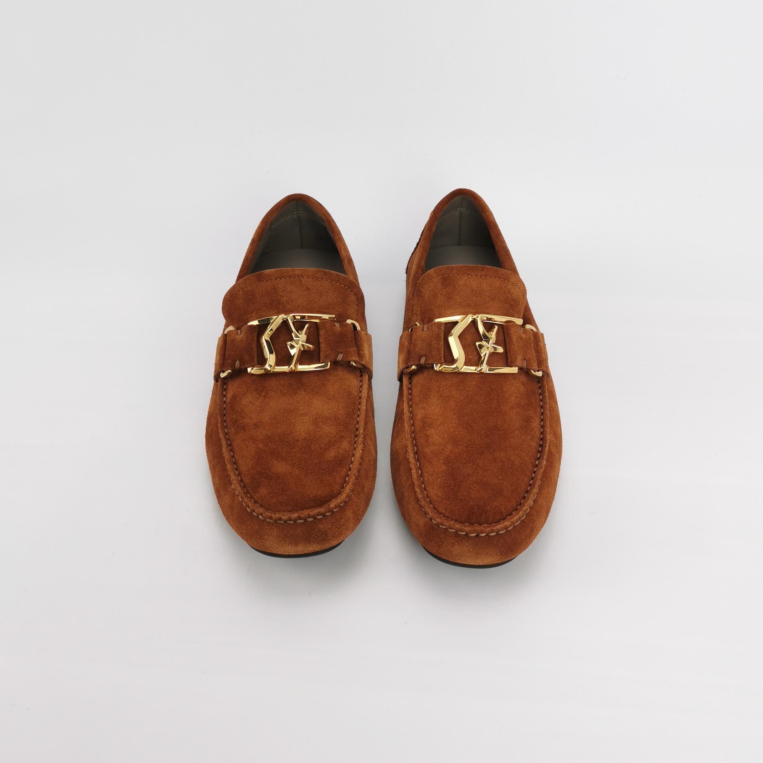 Salvatore Ferragamo Salvatore Ferragamo Suede Gancini Bit Drivers 41 Size US 8 / EU 41 - 4 Thumbnail