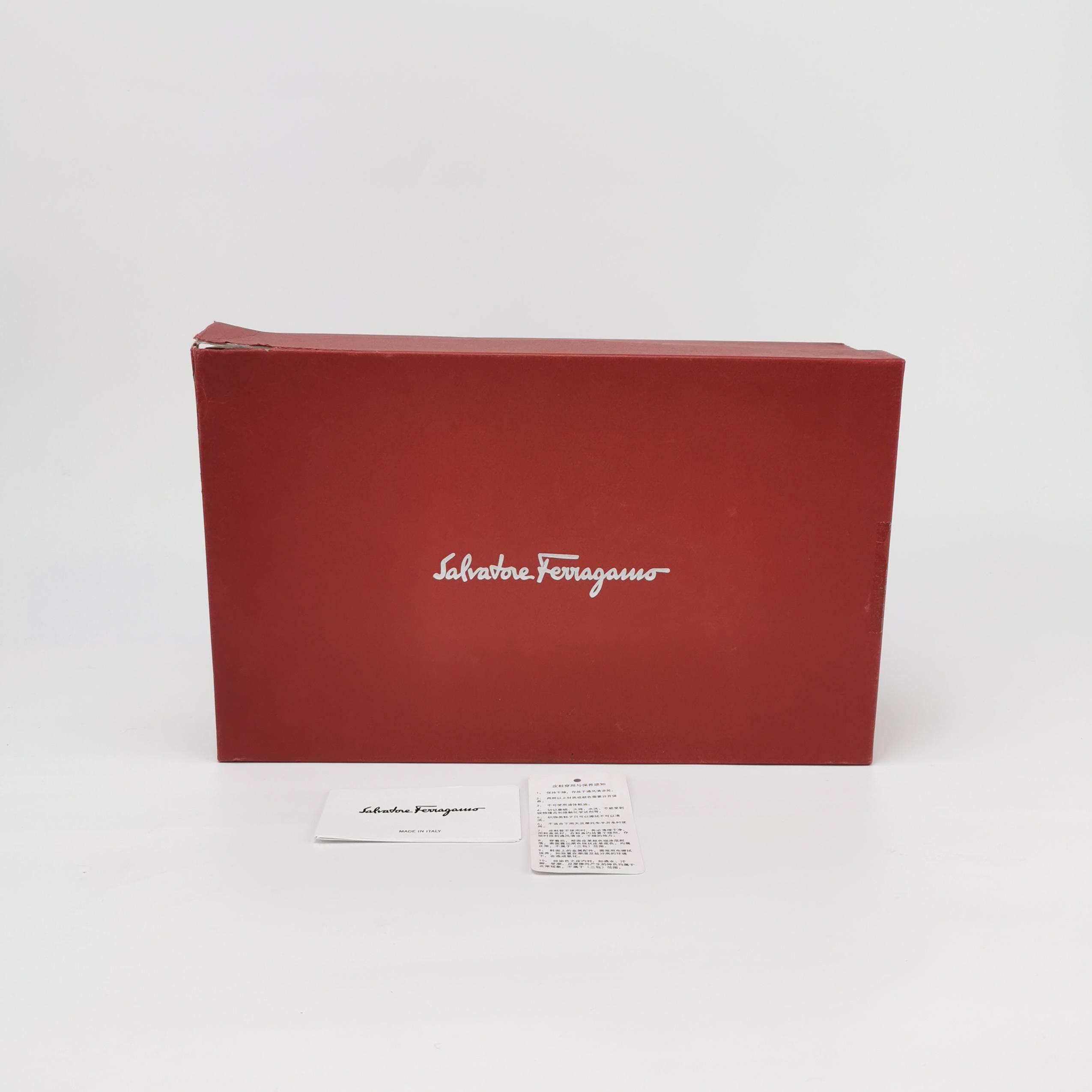 Salvatore Ferragamo Salvatore Ferragamo Red Suede Parigi Loafers EU 42 Size US 9 / EU 42 - 7 Thumbnail