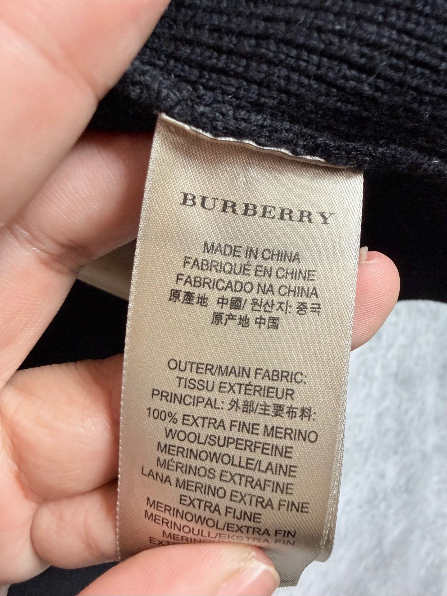 Burberry Burberry Black Sweater xs Men Size US XS / EU 42 / 0 - 6 Thumbnail