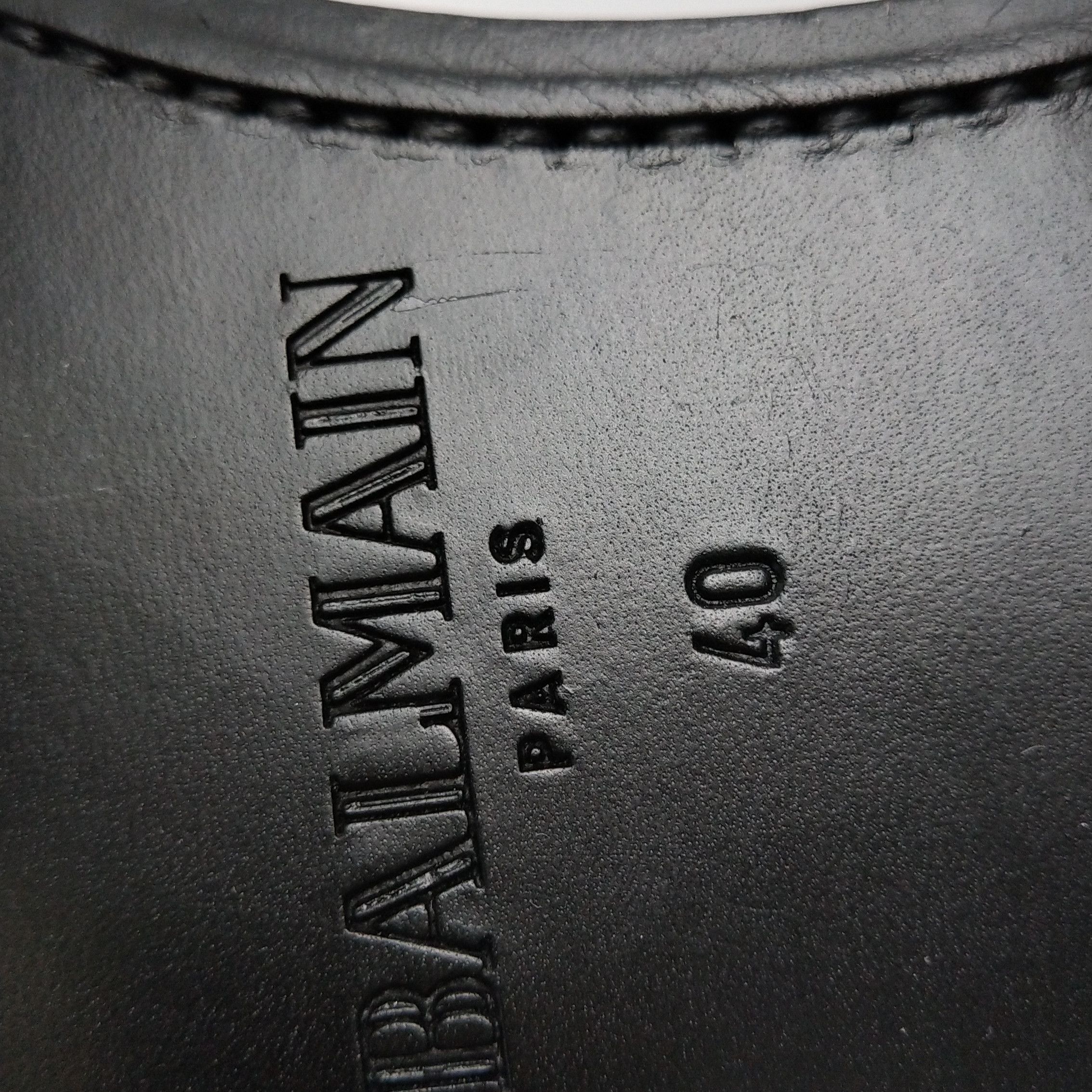 Balmain Balmain Quilted Silver Toe Leather Boots 40 Size US 7 / EU 40 - 8 Thumbnail