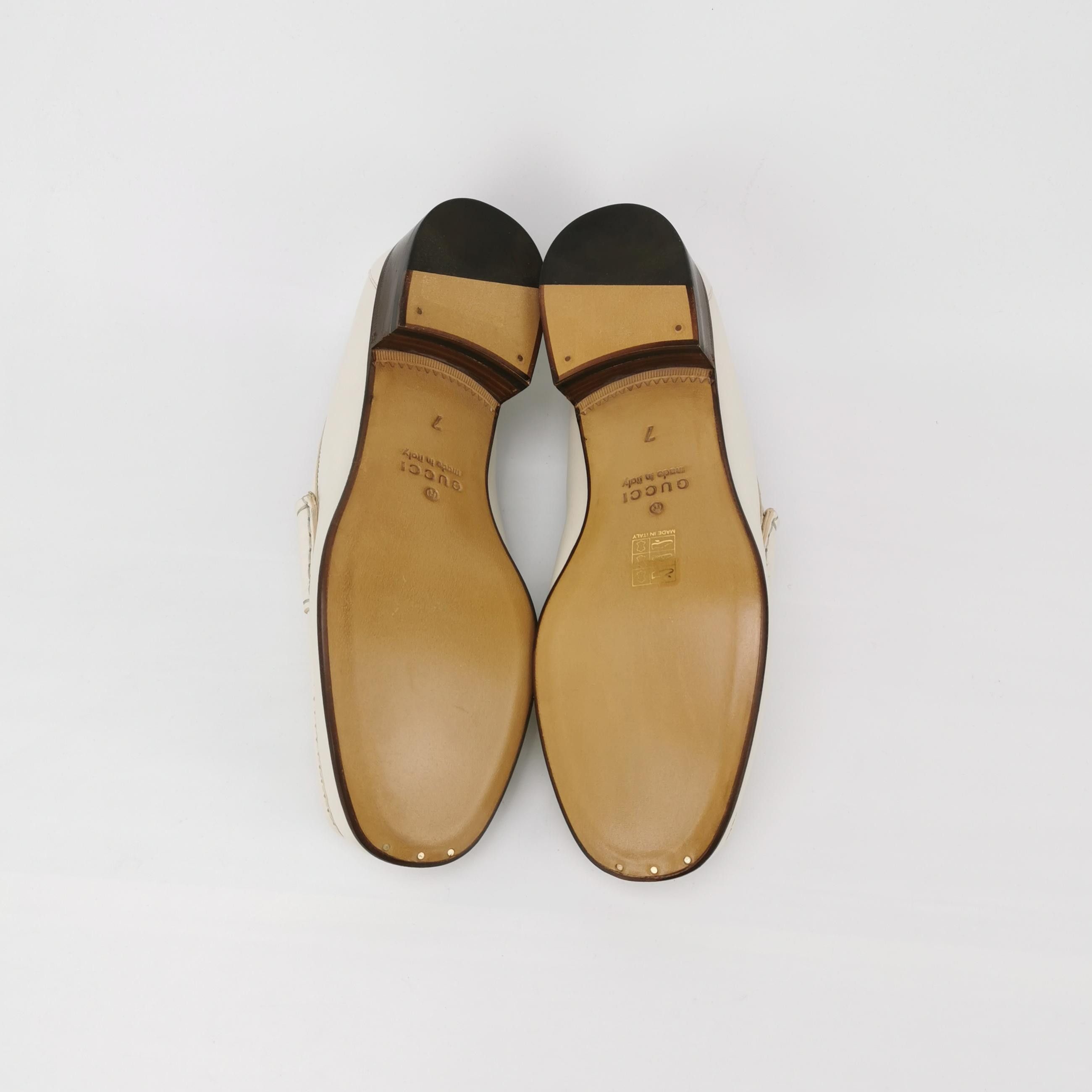 Gucci Gucci Interlocking G Leather Loafers 7 Size US 8 / EU 41 - 6 Thumbnail
