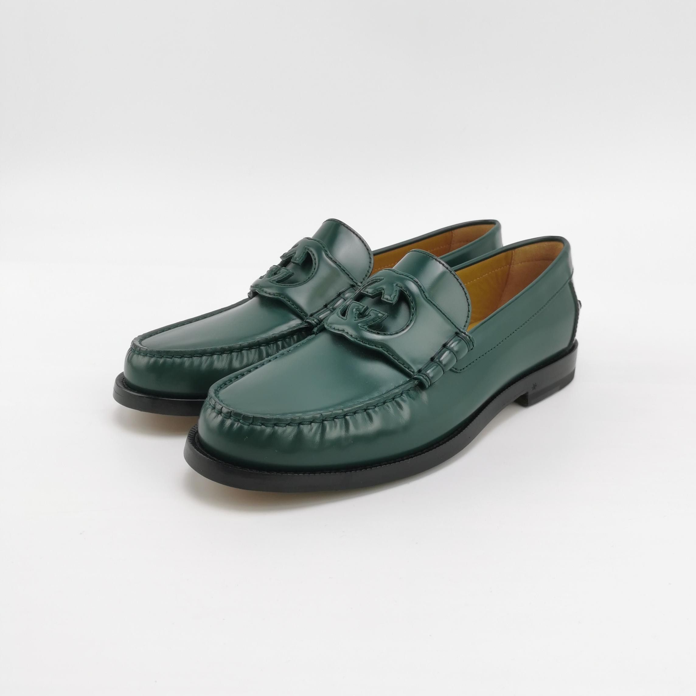 Gucci Gucci Interlocking G Leather Loafers Size 40 Size US 7 / EU 40 - 3 Thumbnail