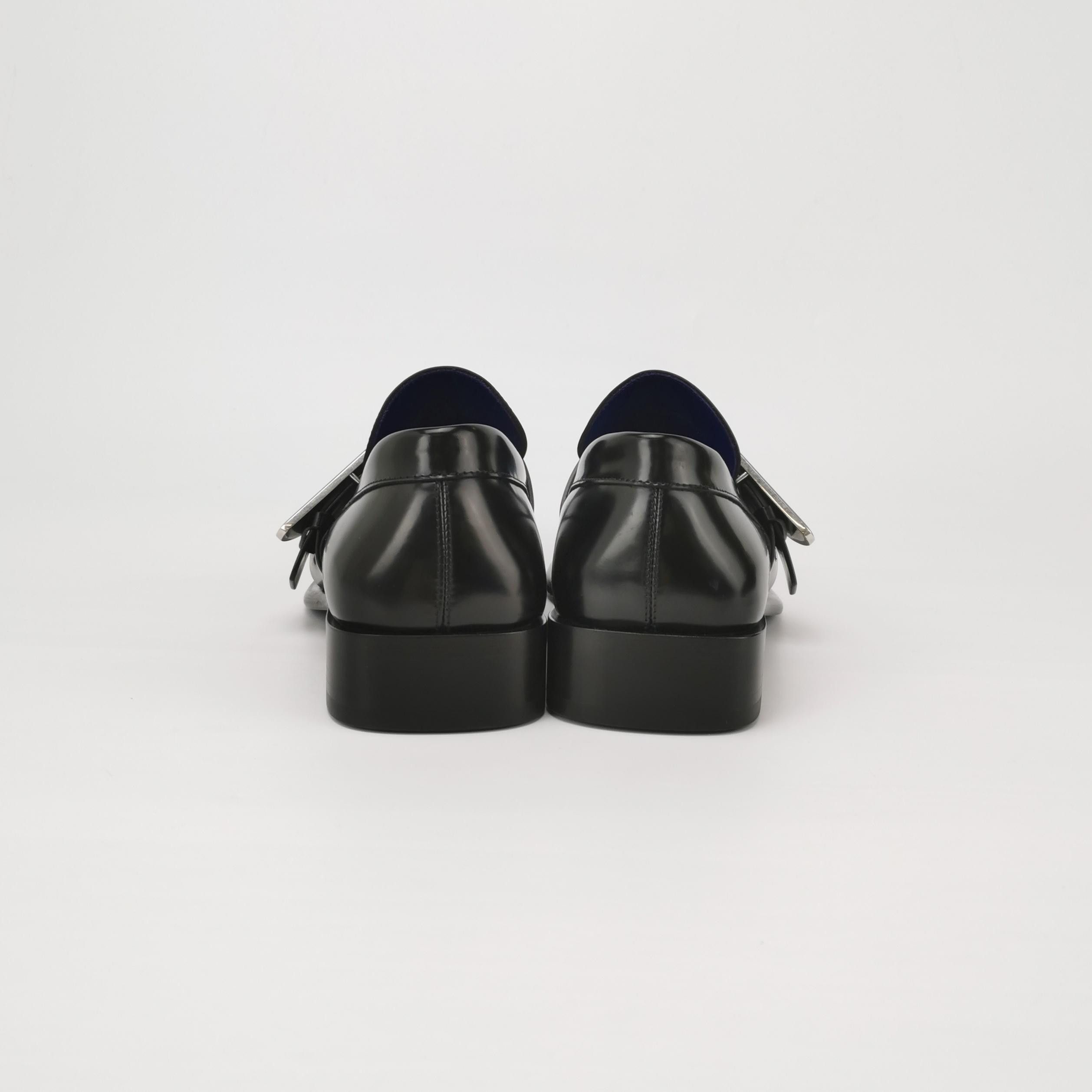 Burberry Burberry Shield Logo Square Toe Loafers EU 42 Size US 9 / EU 42 - 5 Thumbnail