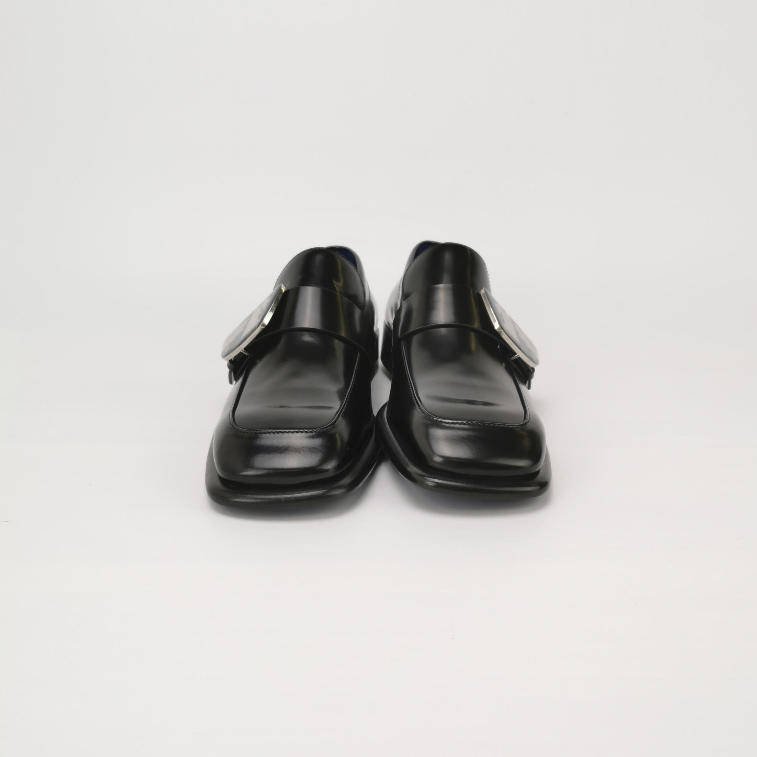 Burberry Burberry Shield Logo Square Toe Loafers EU 42 Size US 9 / EU 42 - 4 Thumbnail