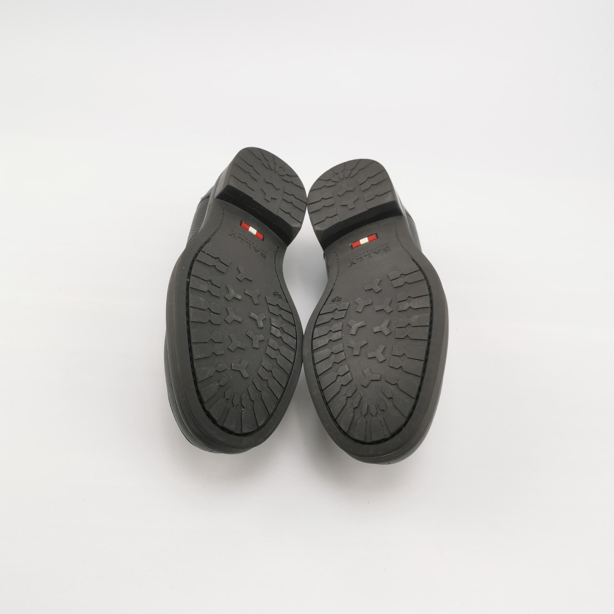 Bally Bally B-Logo Web Leather Loafers EU 40.5 Size US 7 / EU 40 - 6 Thumbnail