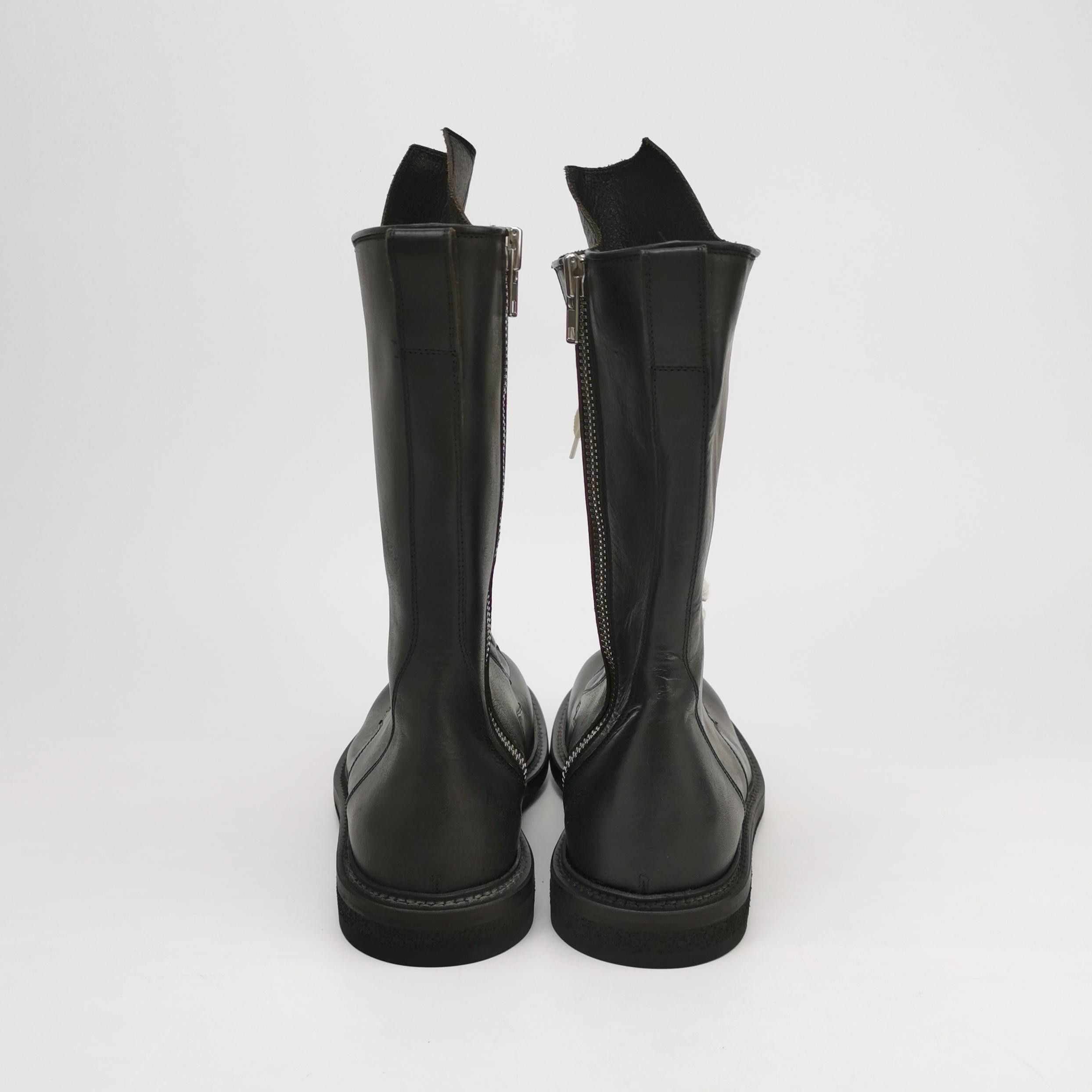 Rick Owens Rick Owens Leather Lace-Up Boots 40 Size US 7 / EU 40 - 5 Thumbnail