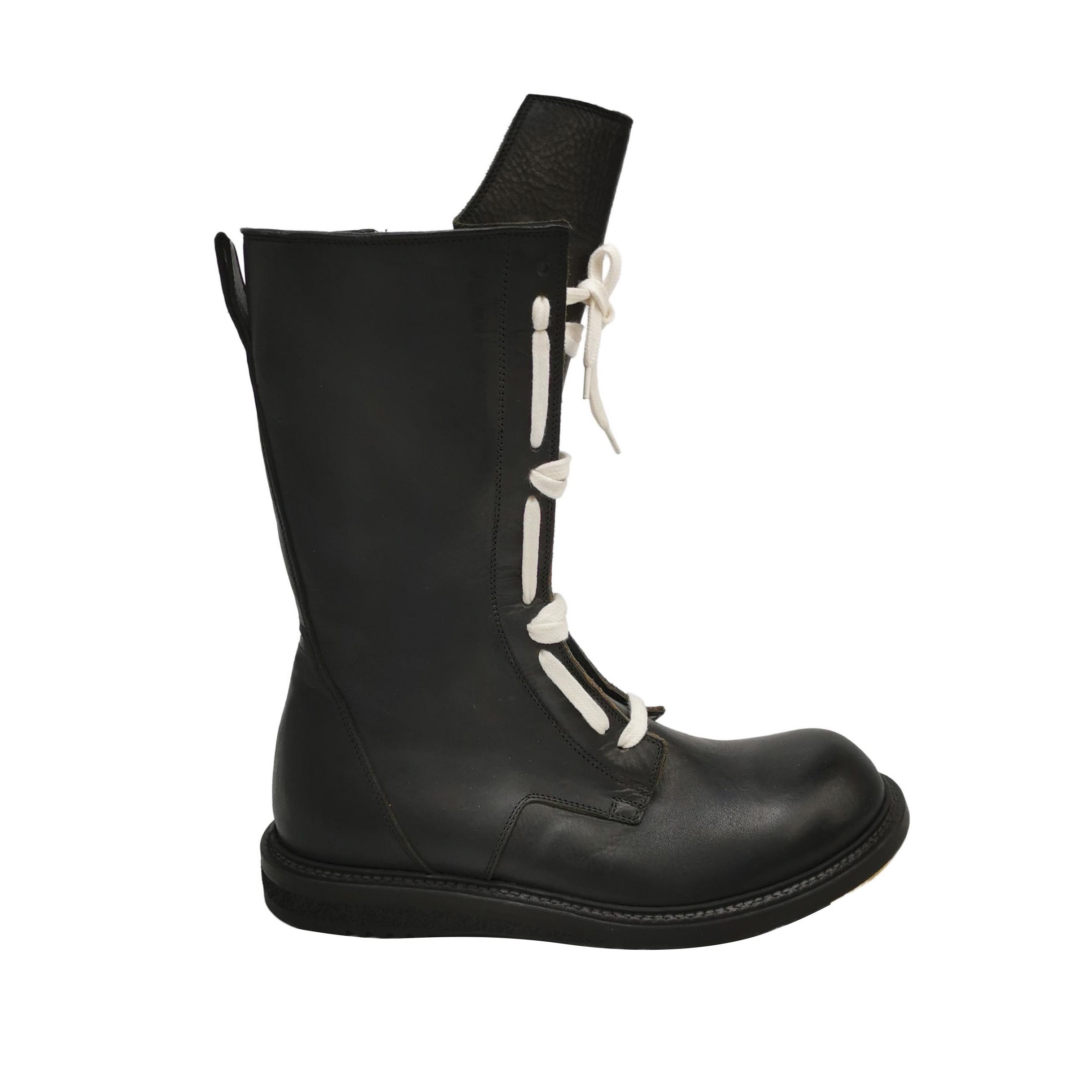 Rick Owens Rick Owens Leather Lace-Up Boots 40 Size US 7 / EU 40 - 2 Thumbnail