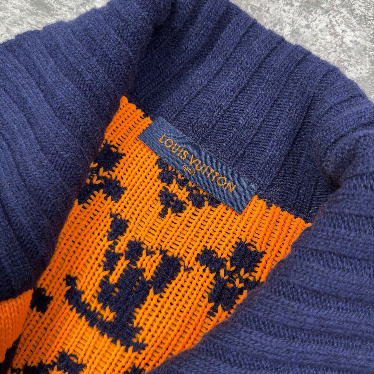 Louis Vuitton Louis Vuitton Blue Sweater xl Men Size US XL / EU 56 / 4 - 3 Thumbnail