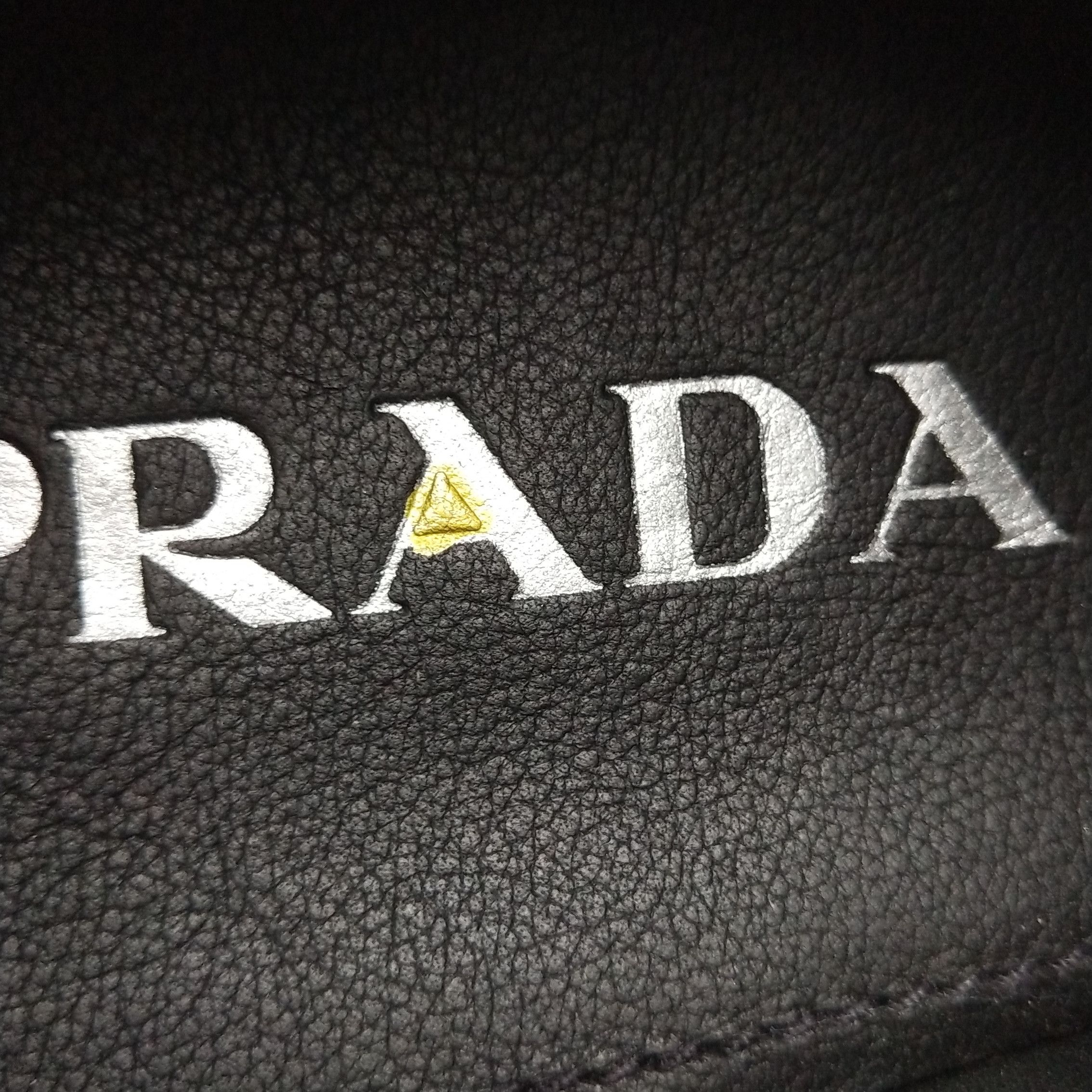 Prada Prada Crystal Triangle Logo Loafers EU 39 Size US 6 / EU 39 - 11 Thumbnail