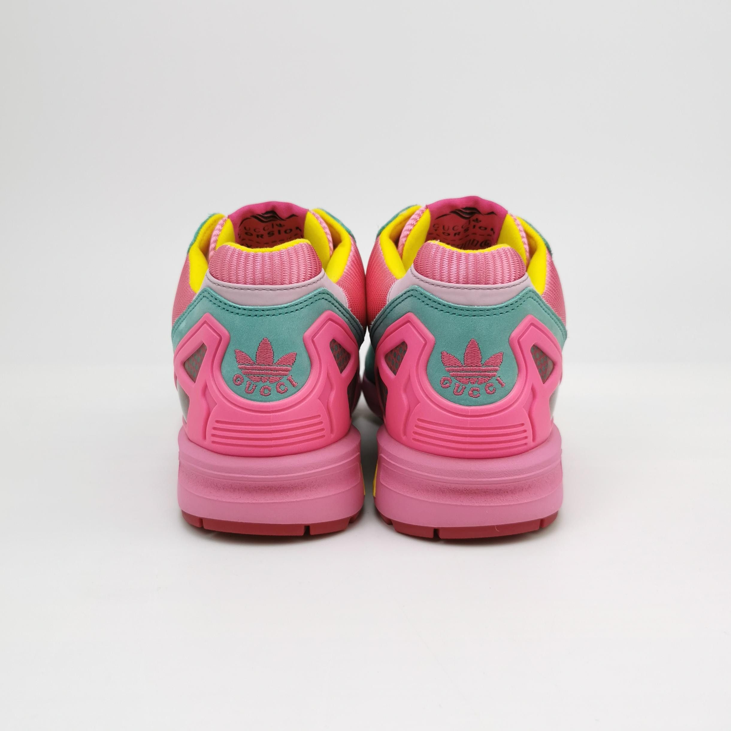 Gucci Gucci x Adidas Pink Teal ZX8000 Sneakers EU 40.5 Size US 7 / EU 40 - 5 Thumbnail