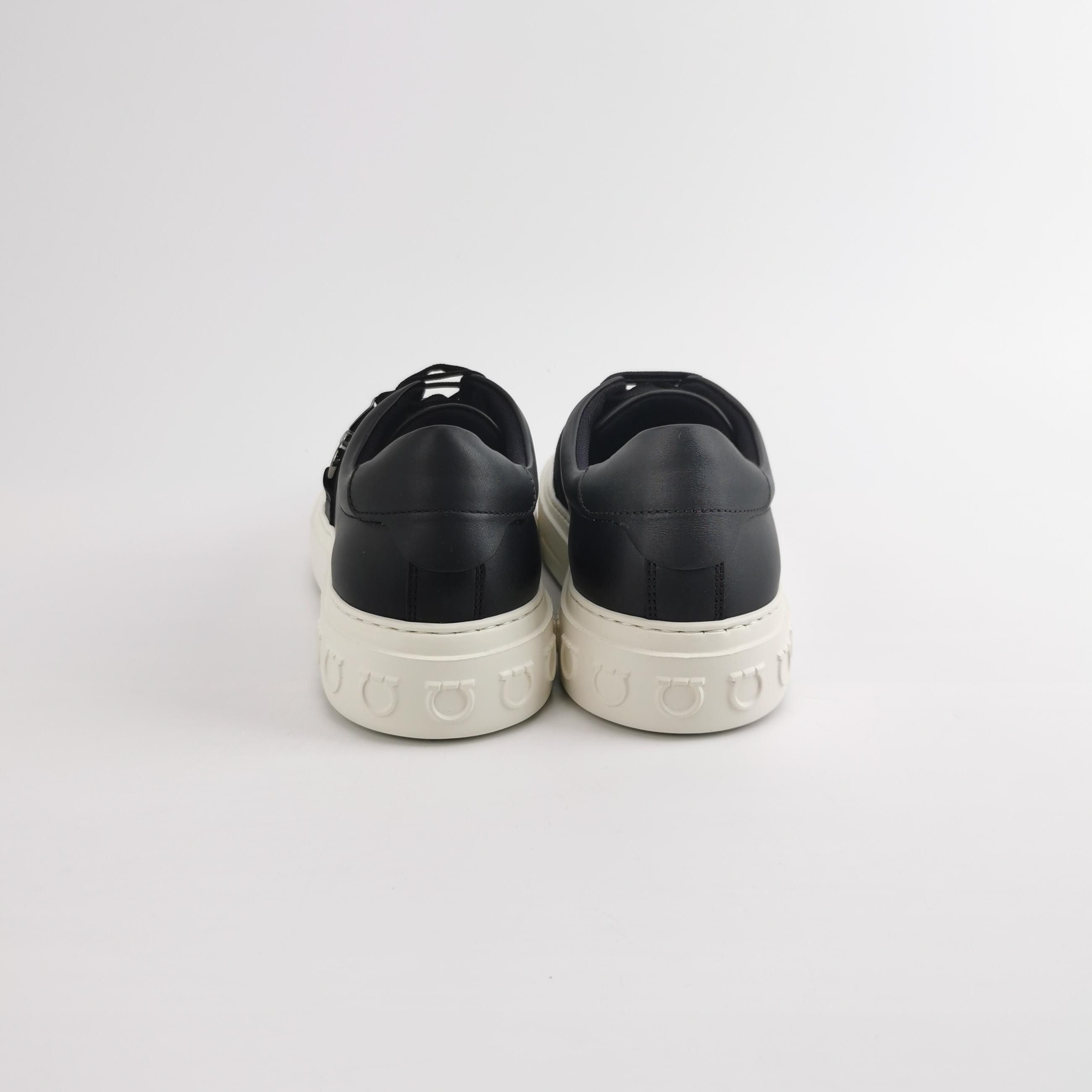 Salvatore Ferragamo Salvatore Ferragamo Gancini Leather Sneakers 7 Size US 7 / EU 40 - 5 Thumbnail