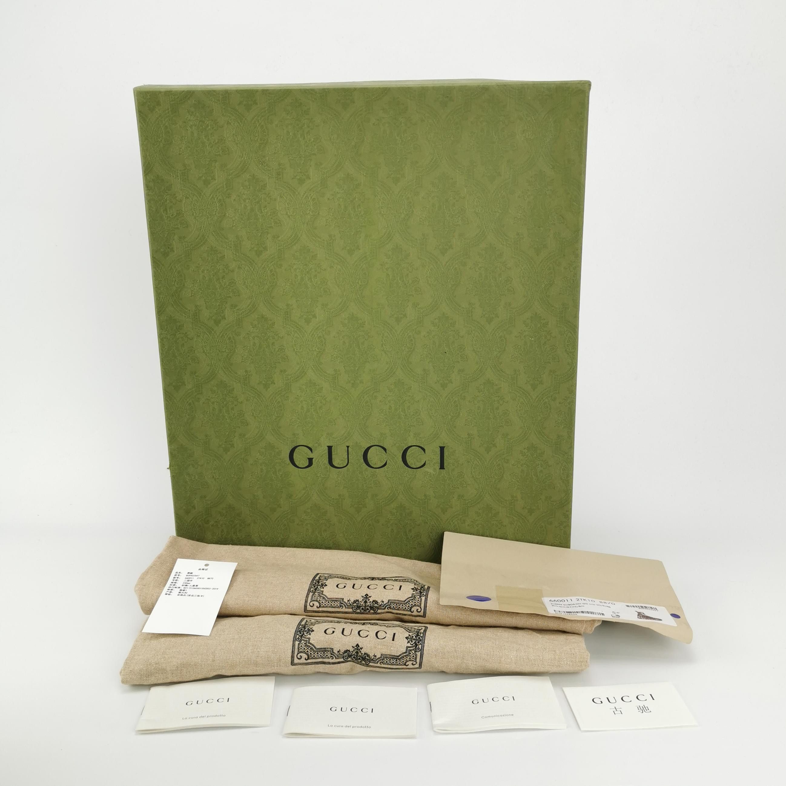 Gucci Gucci Neon Knit Ultrapace R Hi-Top Sneakers 39.5 Size US 6 / EU 39 - 8 Thumbnail
