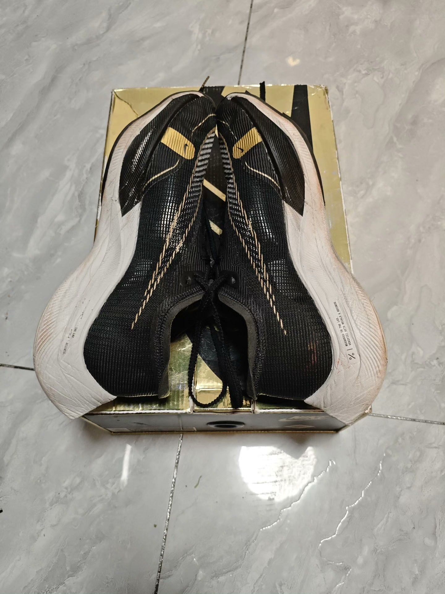 Nike Nike ZOOM Black Lowtop Sneakers 7.5 Men Size US 7.5 / EU 40-41 - 4 Thumbnail