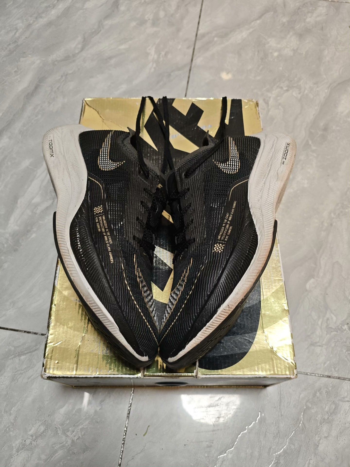Nike Nike ZOOM Black Lowtop Sneakers 7.5 Men Size US 7.5 / EU 40-41 - 3 Thumbnail