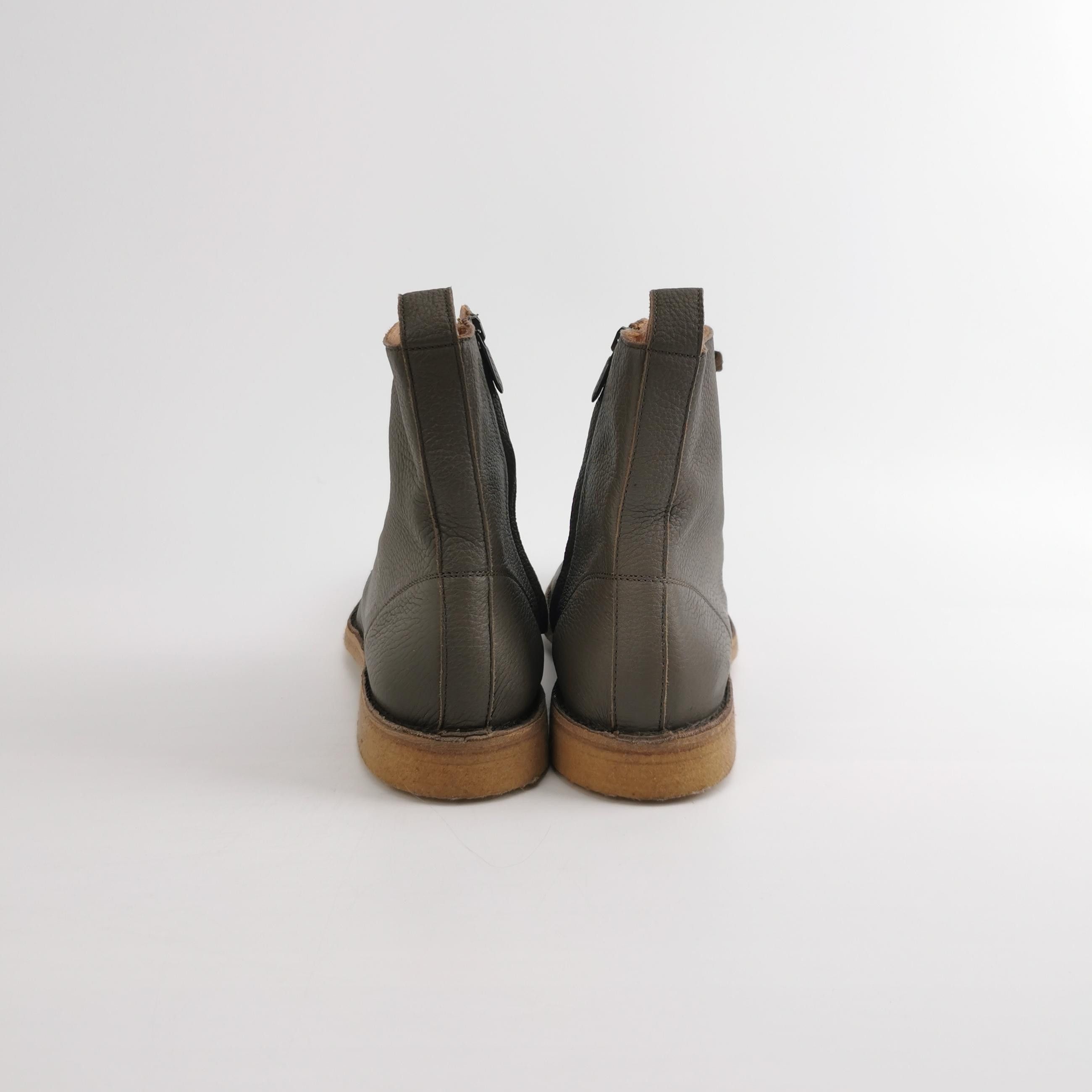 Bottega Veneta Bottega Veneta Side-Zip Leather Lace-up Boots 42.5 Size US 9 / EU 42 - 5 Thumbnail