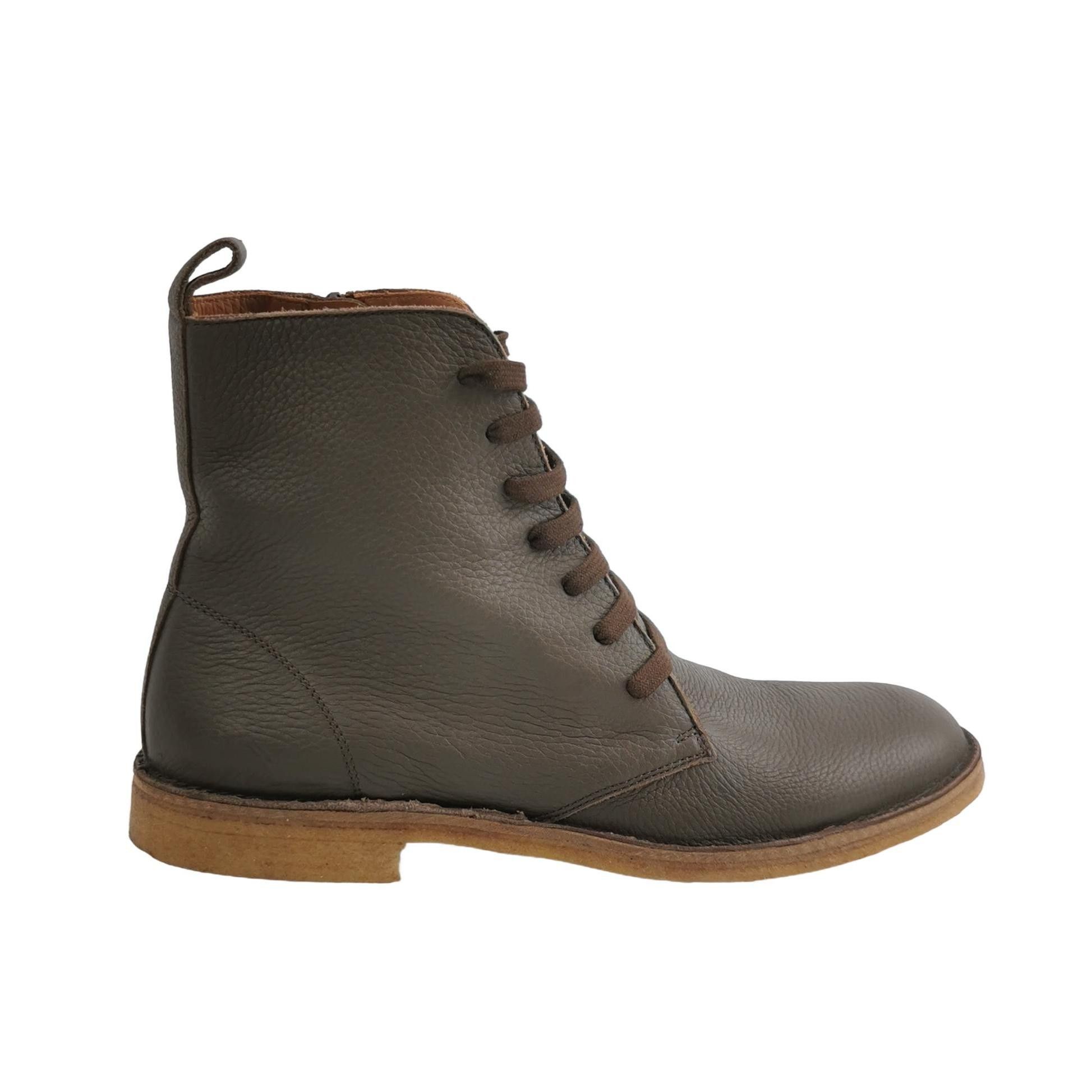 Bottega Veneta Bottega Veneta Side-Zip Leather Lace-up Boots 42.5 Size US 9 / EU 42 - 2 Thumbnail