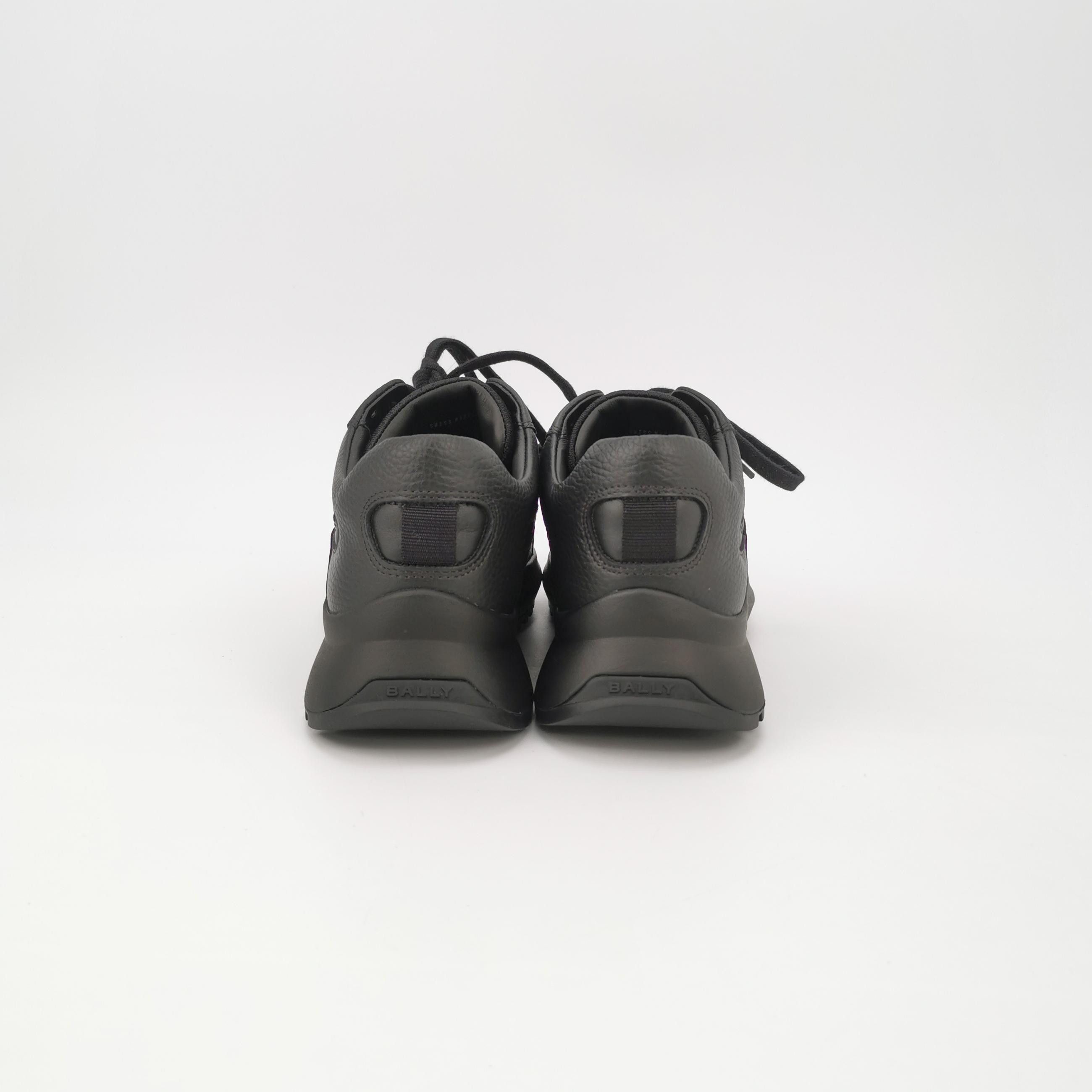 Bally Bally Black Leather Logo Sneakers US 7 Size US 7 / EU 40 - 5 Thumbnail