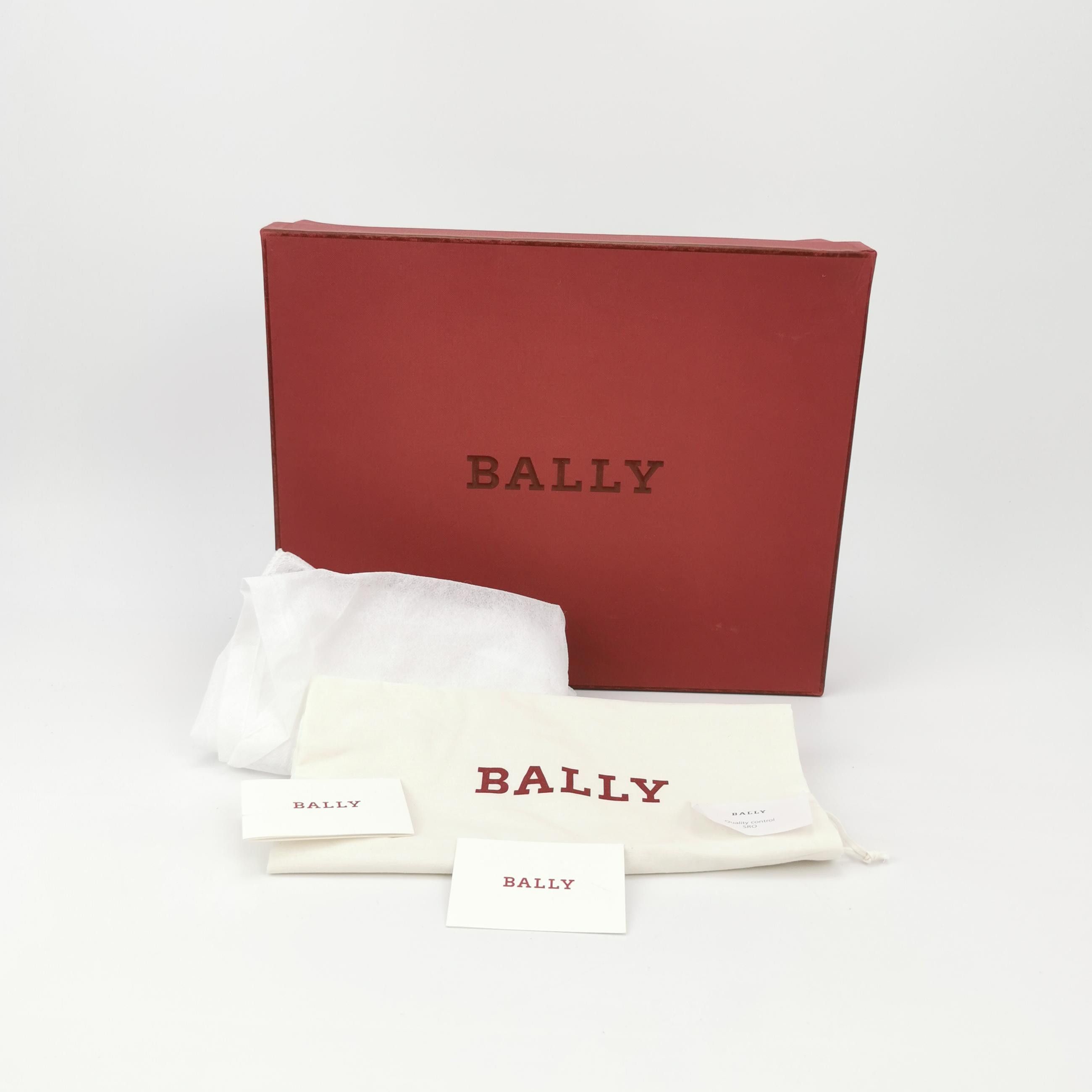Bally Bally Striped Pebble Grain Leather Loafers 39 Size US 6 / EU 39 - 7 Thumbnail