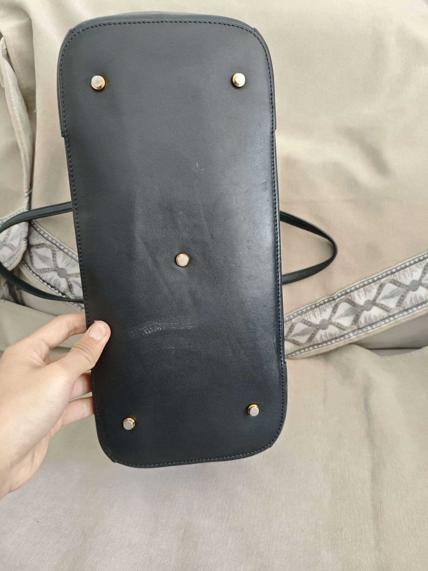 MCM MCM Black Shoulder Bag OS Women Size ONE SIZE - 5 Thumbnail