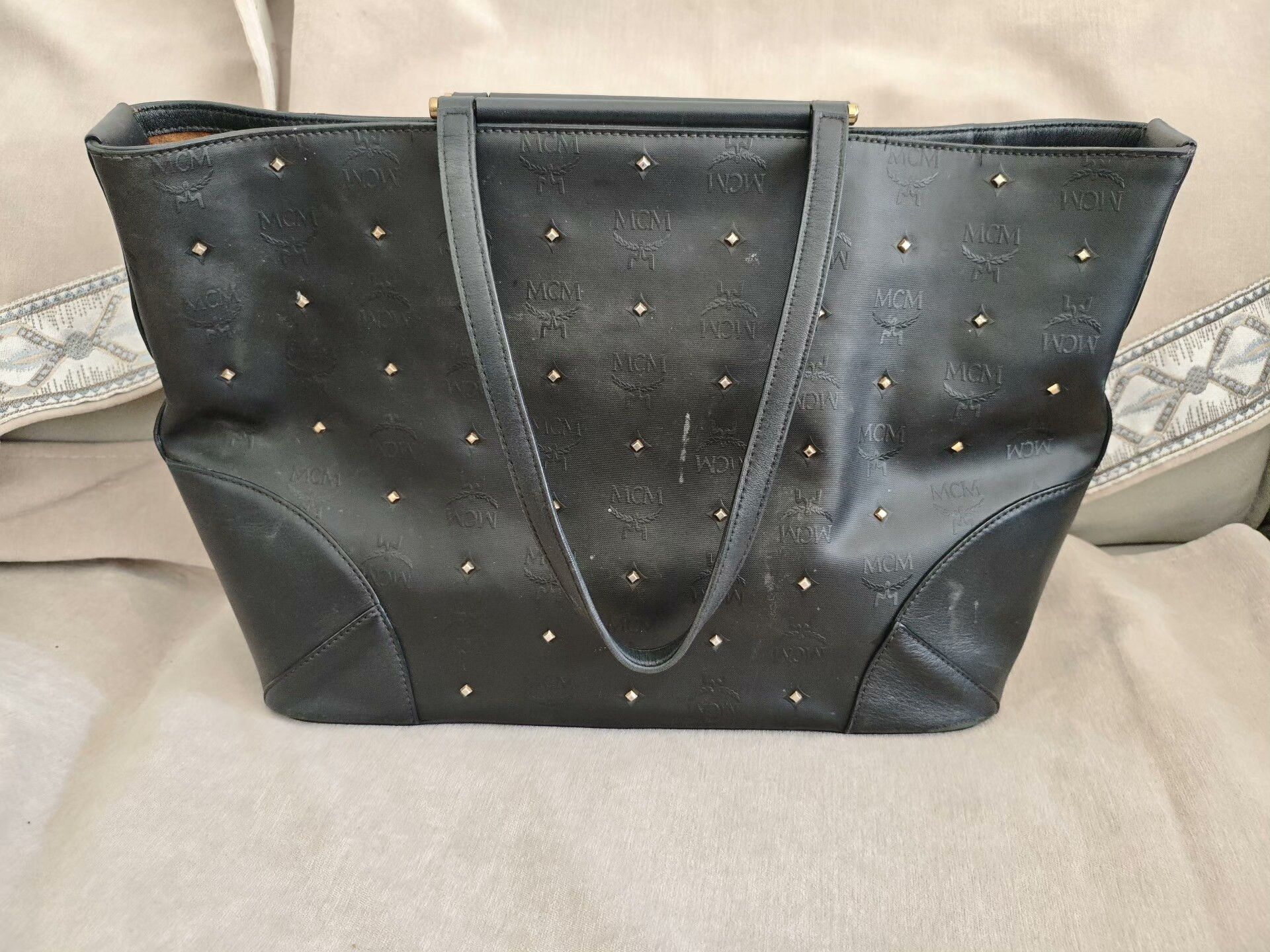 MCM MCM Black Shoulder Bag OS Women Size ONE SIZE - 2 Thumbnail